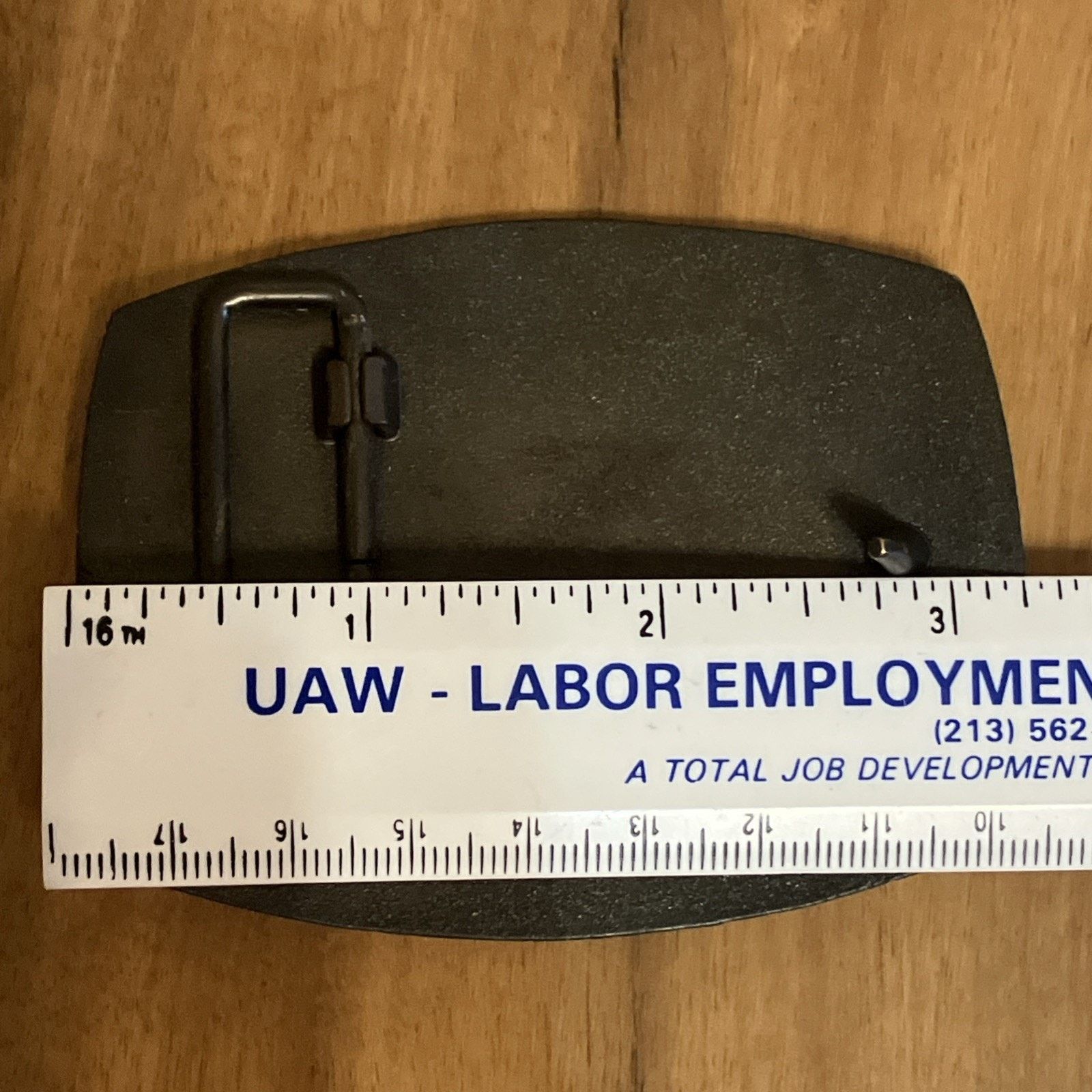 Other NEW Baker Manufacturing Storm Safe Monitor 80s Belt Buckle Size ONE SIZE - 11 Thumbnail