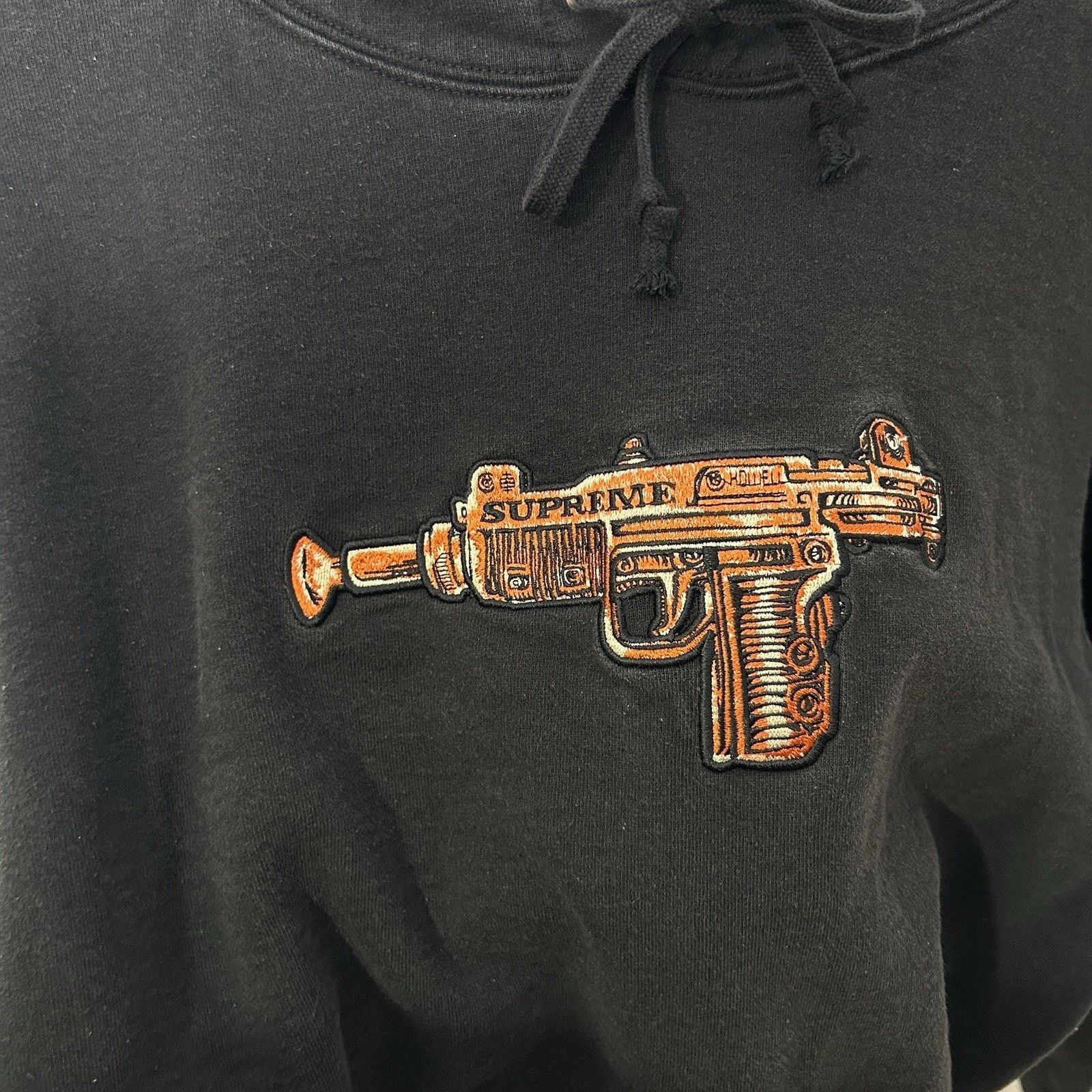 Supreme Supreme Toy Uzi Hooded Sweatshirt “Black Orange” SS19 Size US L / EU 52-54 / 3 - 4 Thumbnail