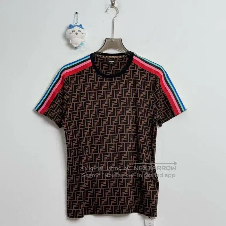 Fendi Fendi Classic Monogram Printed Logo Short Sleeve Size US M / EU 48-50 / 2 - 1 Thumbnail