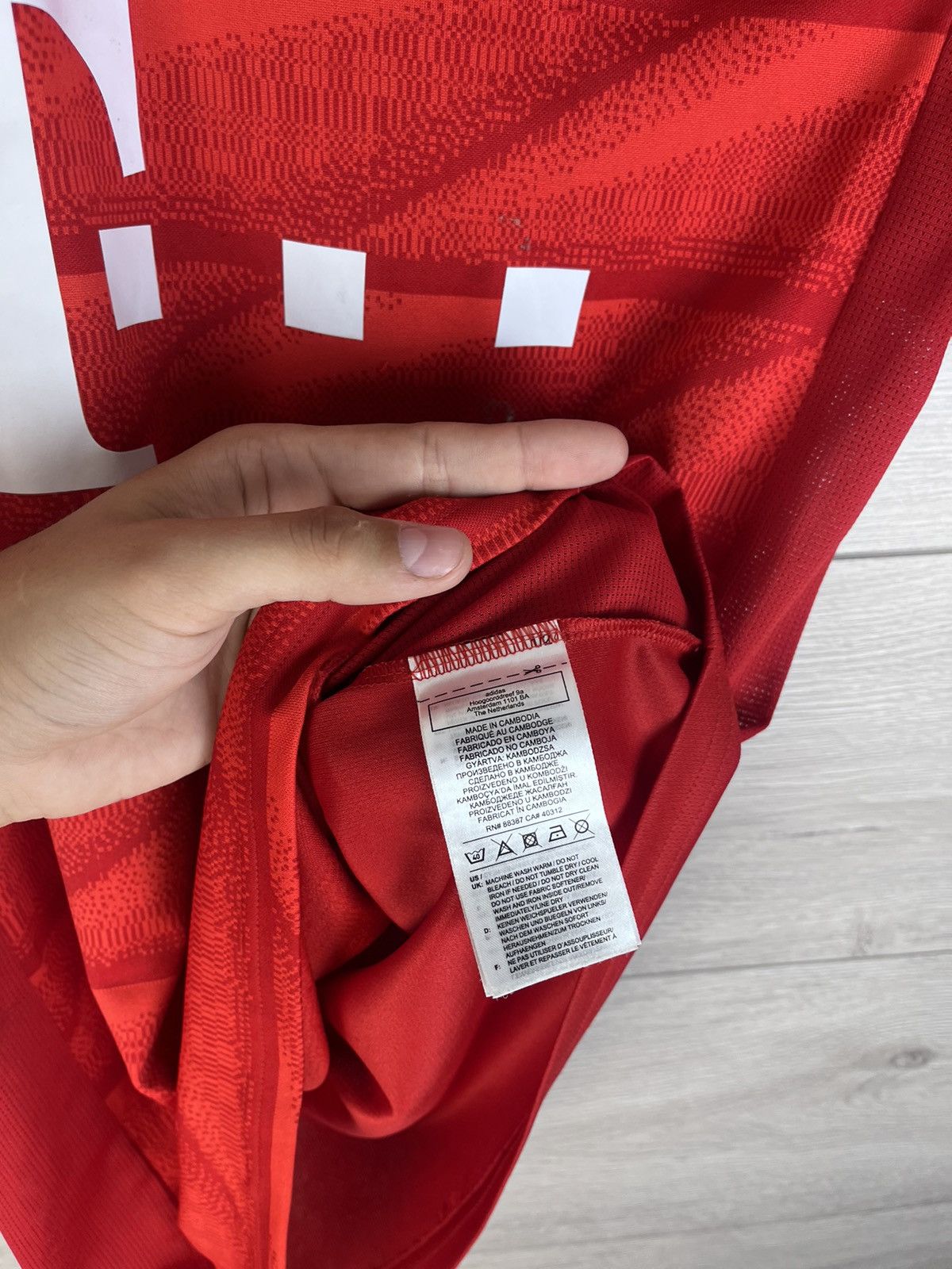 Adidas MENS JERSEY ADIDAS BAYERN MUNCHEN #9 LEVANDOWSKI 15/16s Size US XS / EU 42 / 0 - 18 Thumbnail