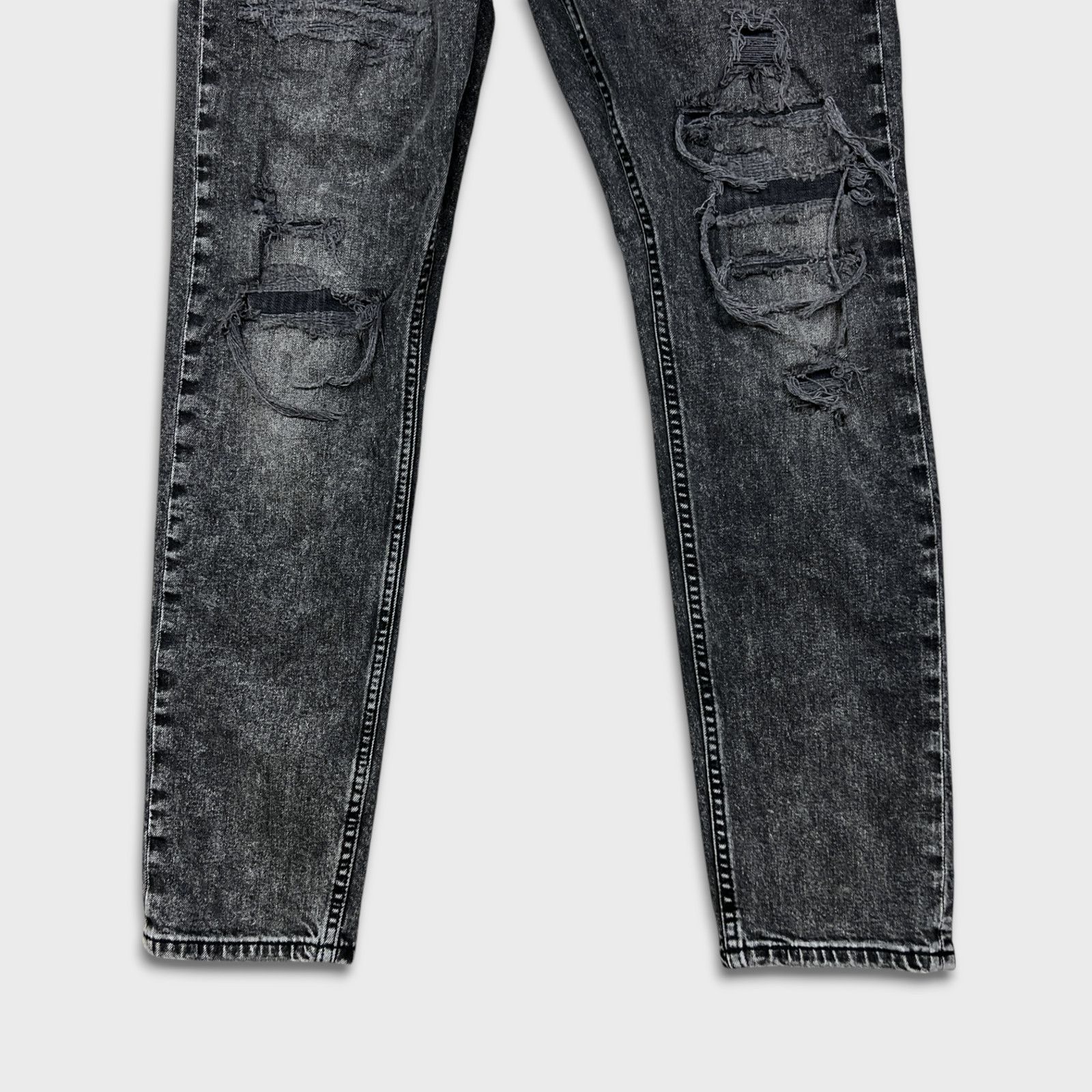 Levi's × Vintage Levi's 512 Jeans 34x30 Slim Taper Leg Distressed Stretch Size US 34 / EU 50 - 4 Thumbnail