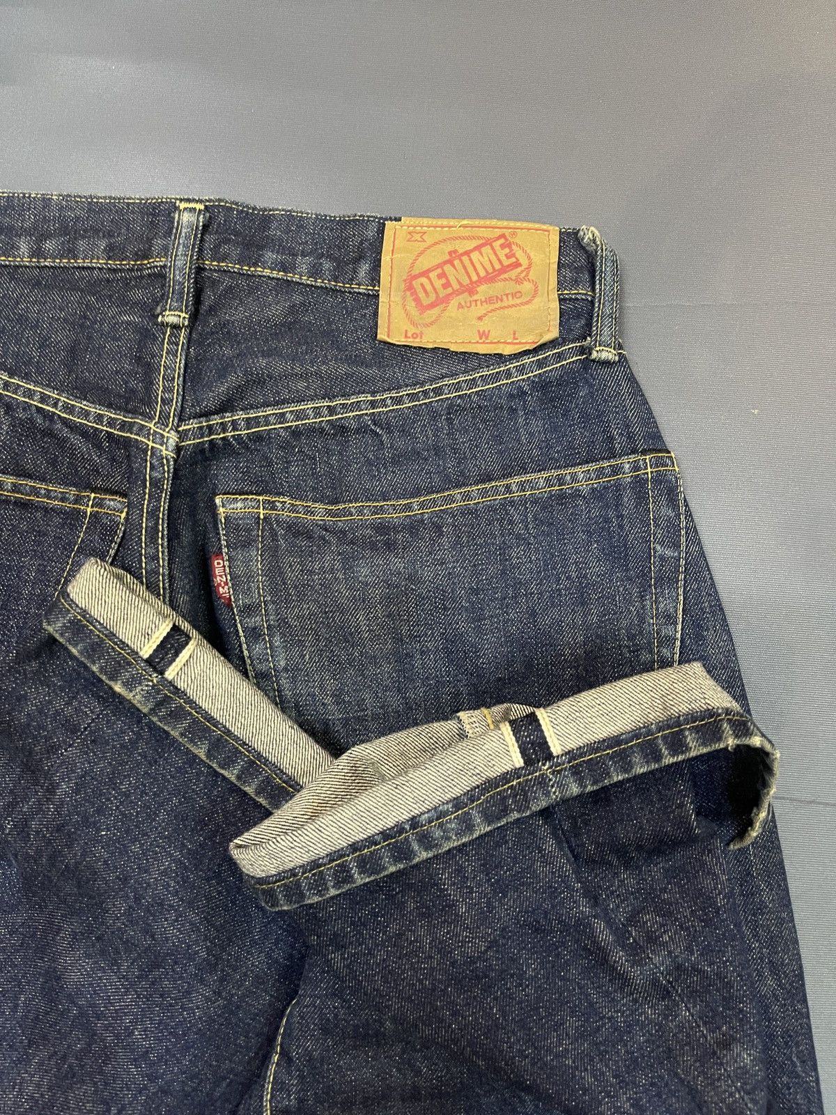 Denime × Japanese Brand DENIME SELVEDGE JEANS Size US 31 - 1 Thumbnail