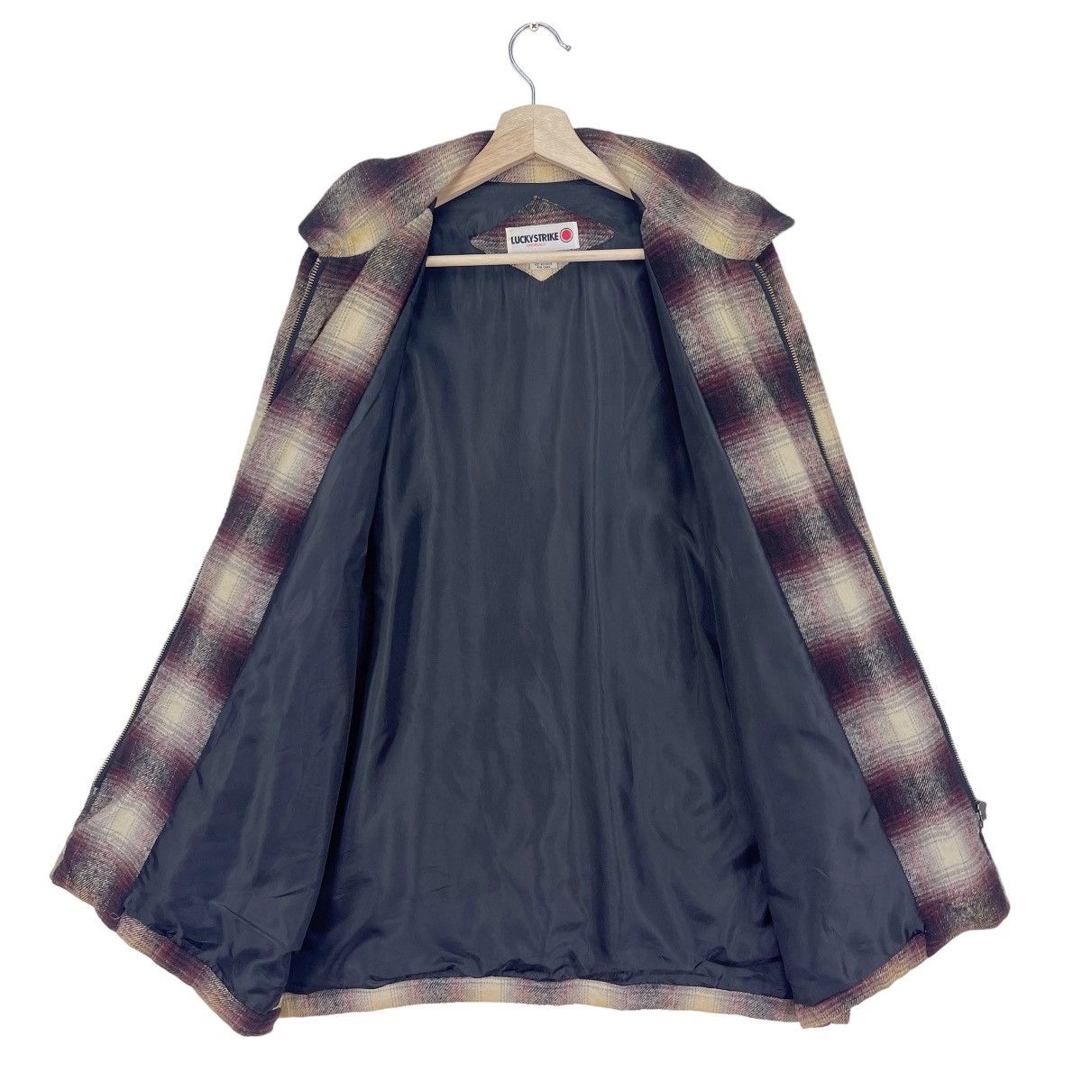 Flannel × Vintage 90’s Lucky Strike Shadow Plaid Size US M / EU 48-50 / 2 - 5 Thumbnail