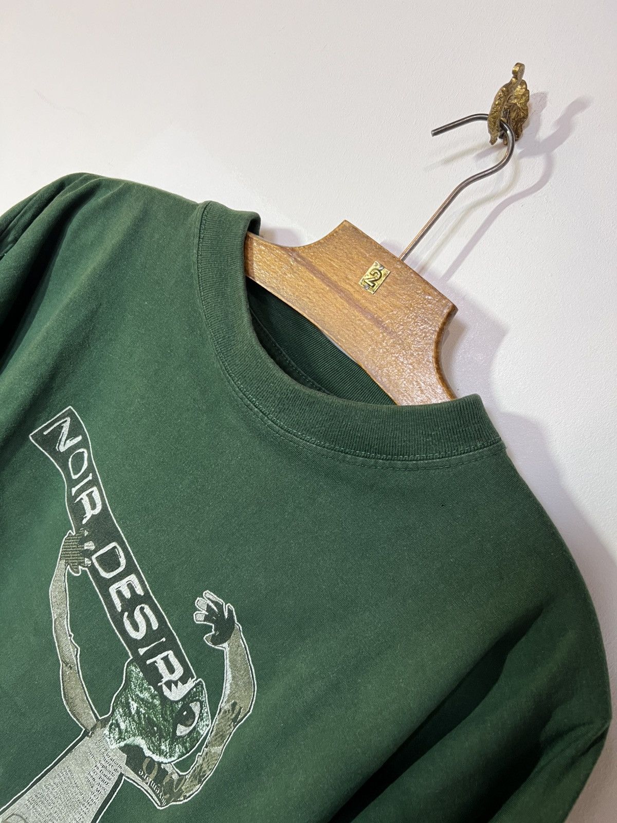 Band Tees Noir Desir vintage 90s LS shirt Size US XL / EU 56 / 4 - 2 Thumbnail