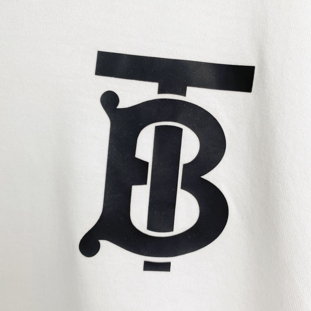 Burberry Burberry White Long Sleeve Sweatshirt K26WX Size US XL / EU 56 / 4 - 5 Thumbnail