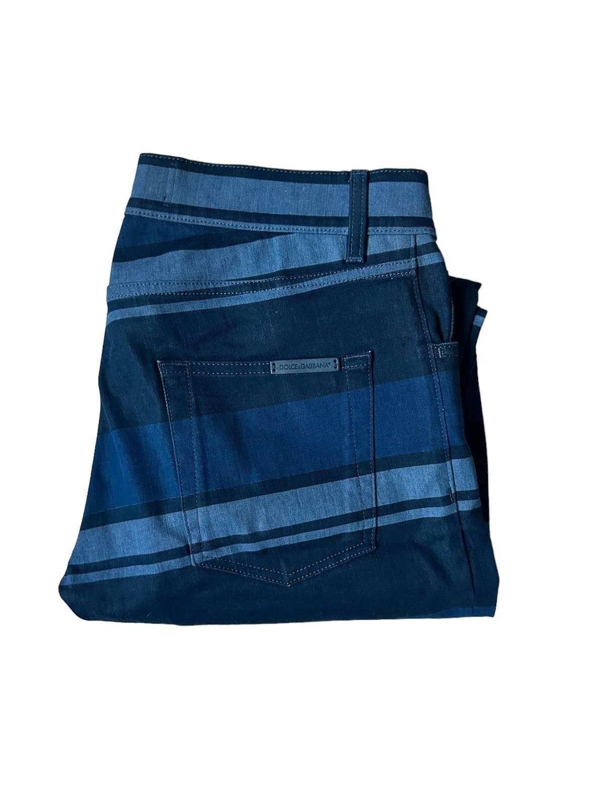 Dolce & Gabbana Dolce & Gabbana Denim stripes Size US 32 / EU 48 - 7 Thumbnail