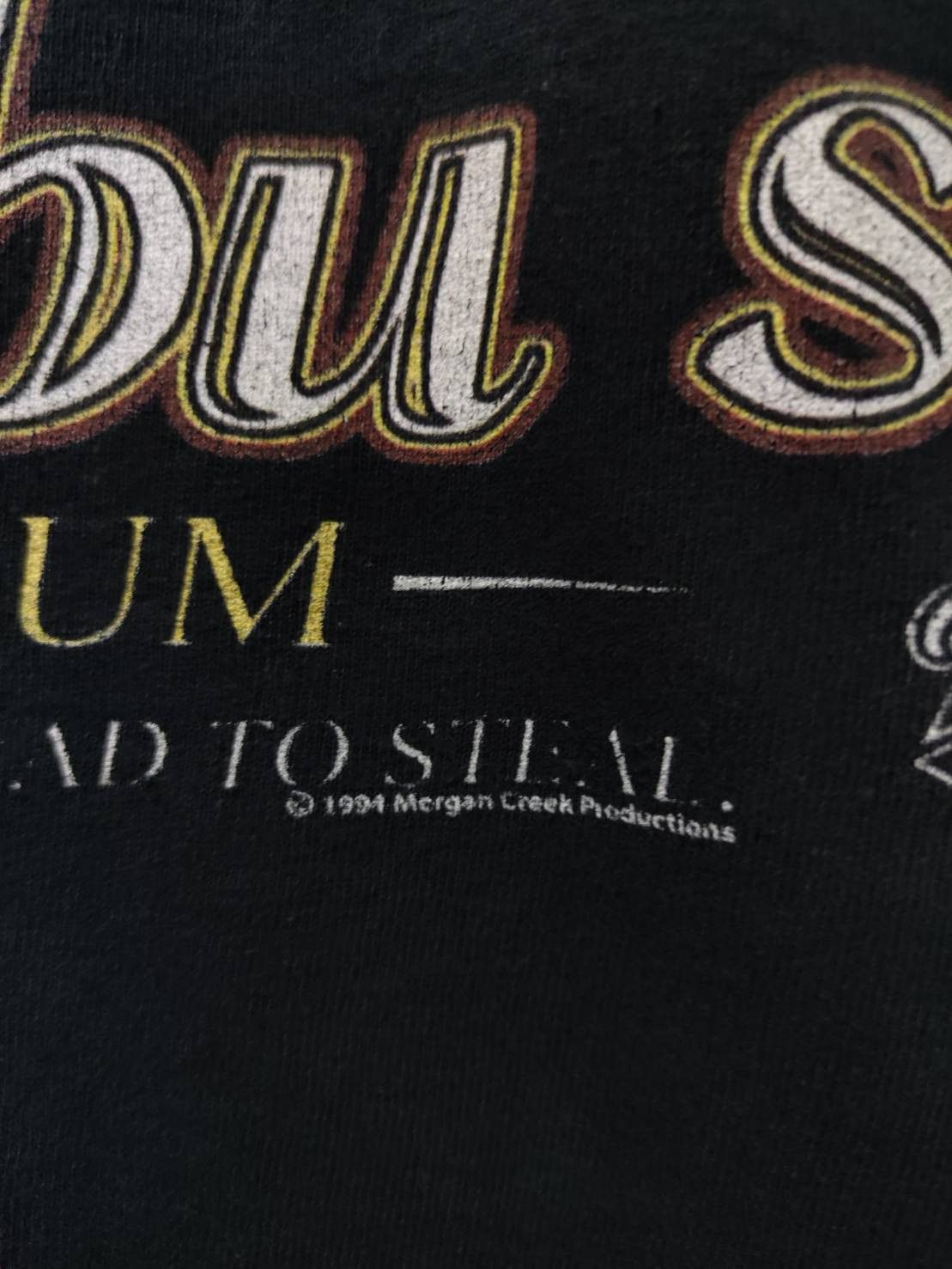 MLB Vtg 90's Major League Jobu’s Rum Baseball Movie T-Shirt Size US XXL / EU 58 / 5 - 5 Thumbnail