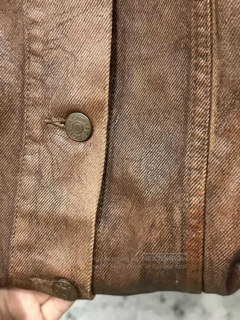Acne Studios Acne Studios size:34 Brown denim jacket Size XS / US 0-2 / IT 36-38 - 5 Thumbnail