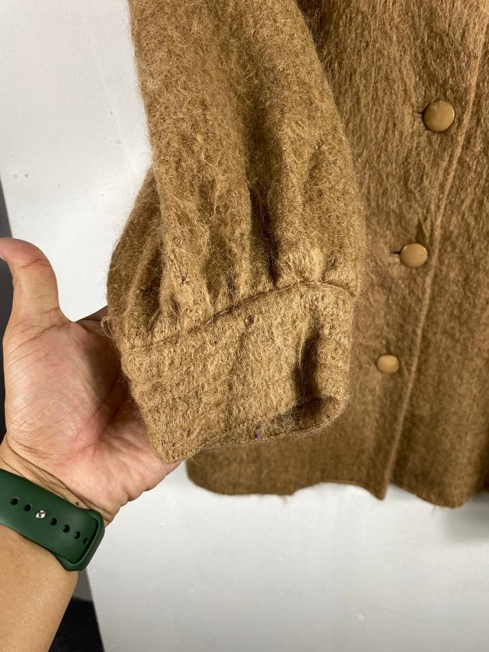 Japanese Brand × Vintage vintage japanese brand wool jacket nice design Size L / US 10 / IT 46 - 4 Thumbnail