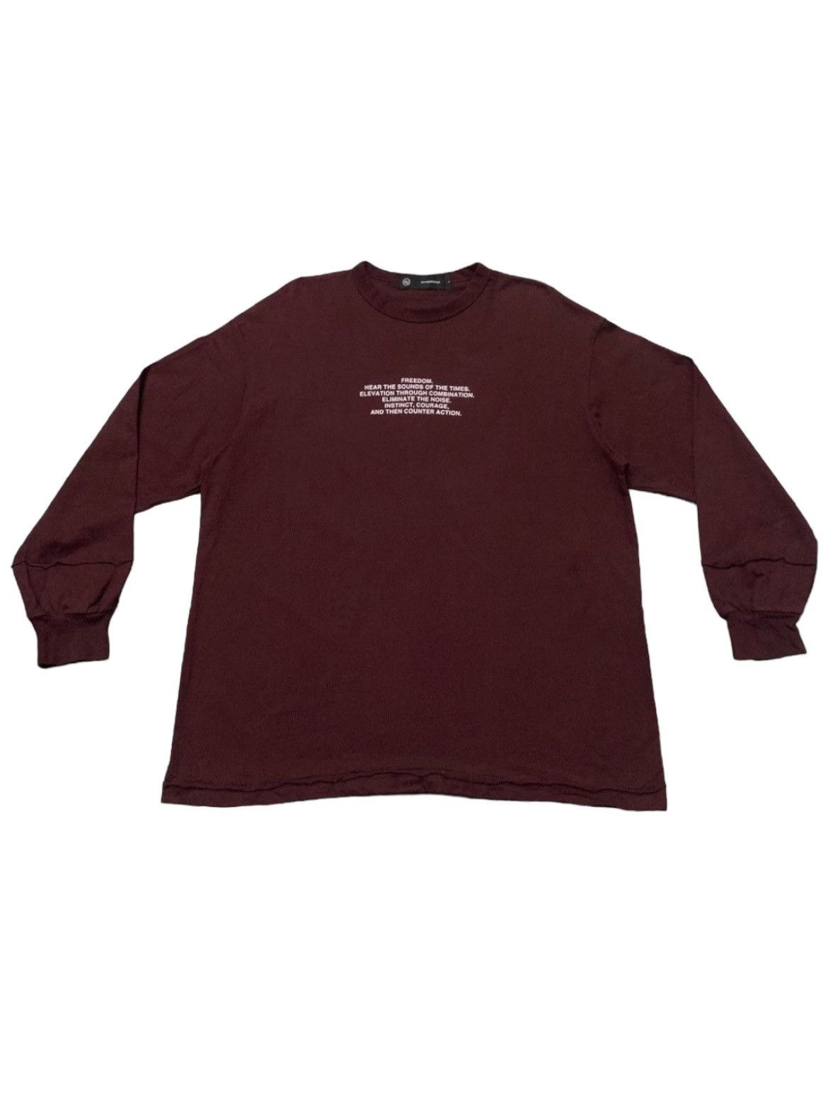 GU × Jun Takahashi × Undercover Undercover GU Freedom Of Noice Poem Long Sleeve Tees Size US L / EU 52-54 / 3 - 2 Thumbnail