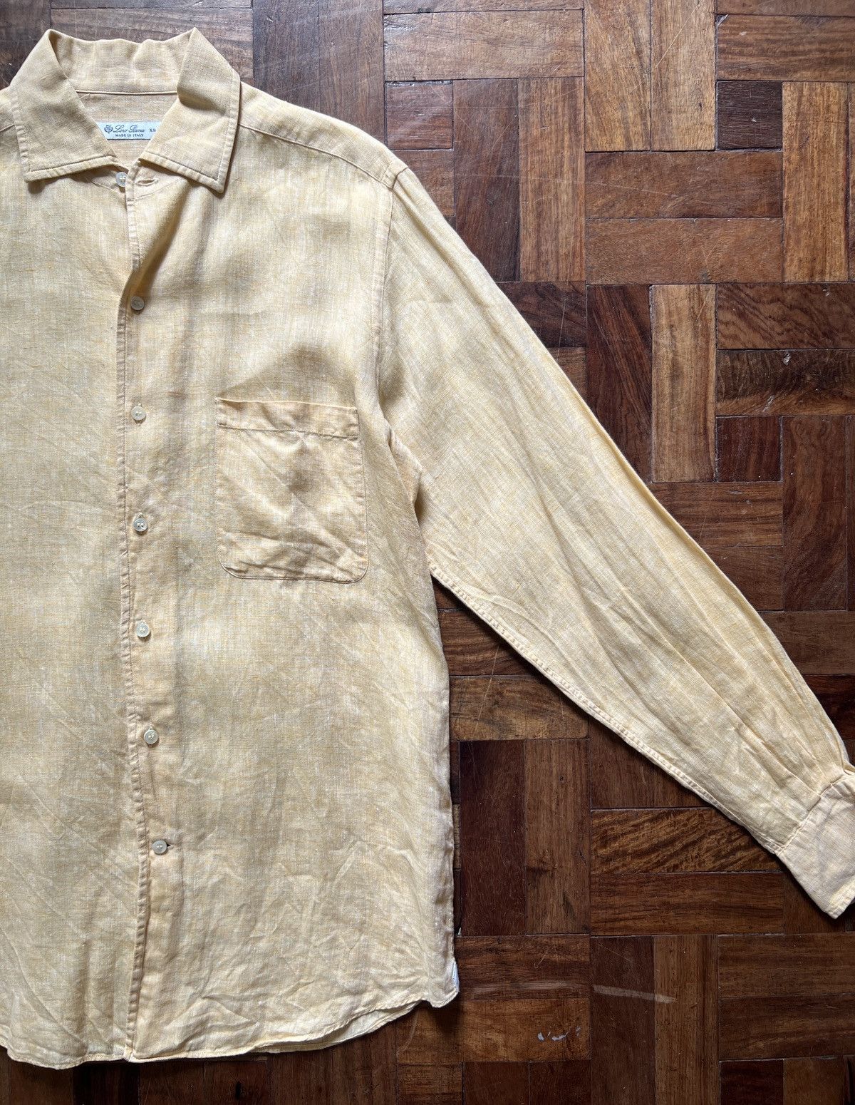 Loro Piana Loro Piana Andre linen shirt Size US S / EU 44-46 / 1 - 11 Thumbnail