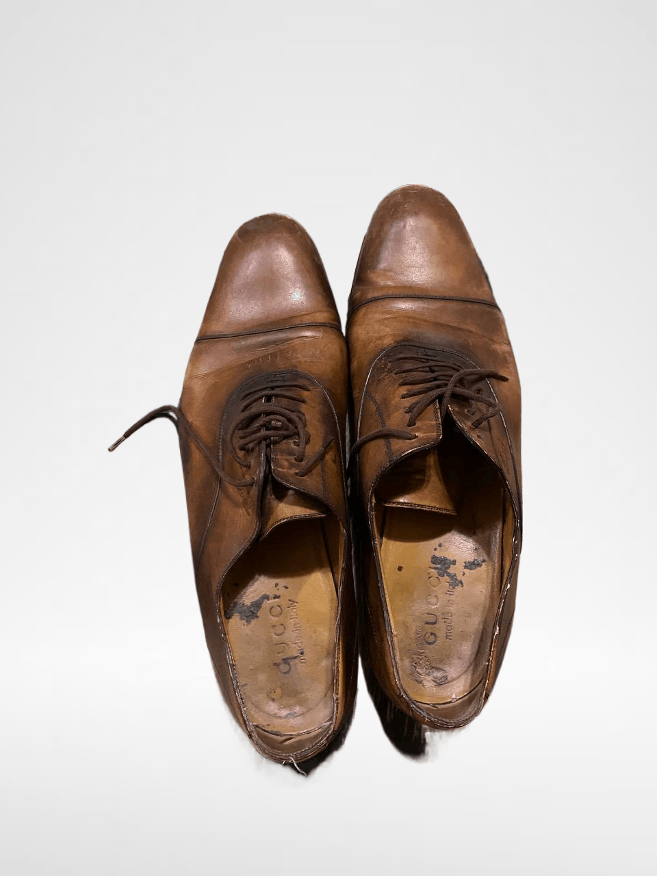 Gucci Gucci Leather Lace-Up Derby Shoe Size US 8 / EU 41 - 1 Thumbnail