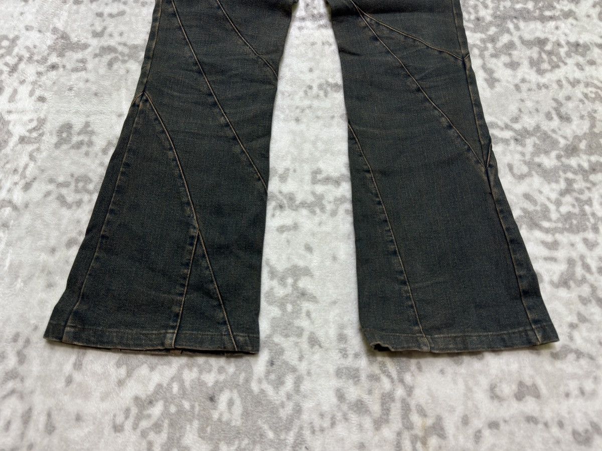 Japanese Brand VIVA PRESTO RECONSTRUCTED FLARED DENIM Size 26" / US 2 / IT 38 - 13 Thumbnail