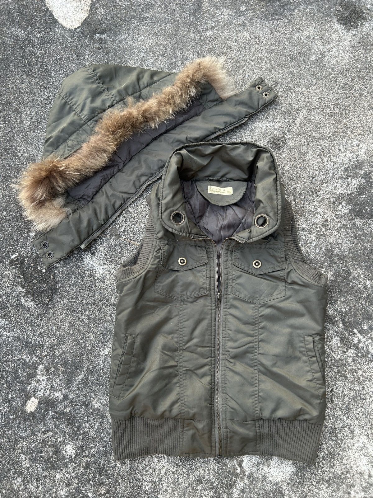 GOA 2000s G.O.A Japanese archive Fur Vest Jacket Size US M / EU 48-50 / 2 - 5 Thumbnail