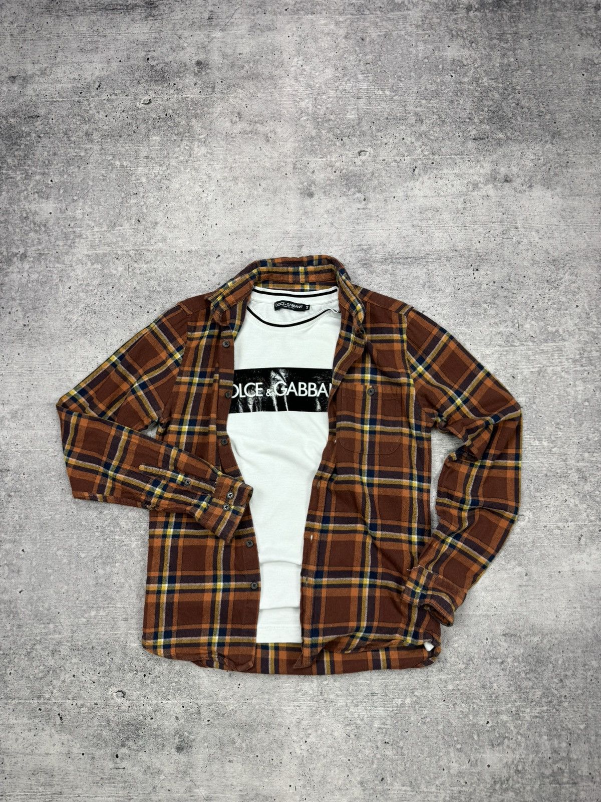 Designer × Vintage Vintage Y2K Plaid Flannel Checkered Shirt Travis Scott Style Size US XS / EU 42 / 0 - 1 Thumbnail