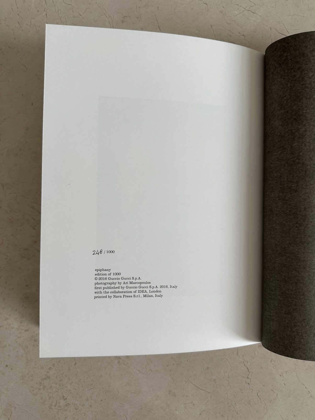 Gucci Ari Marcopoulos Alessandro Michele Epiphany Book Size ONE SIZE - 9 Thumbnail