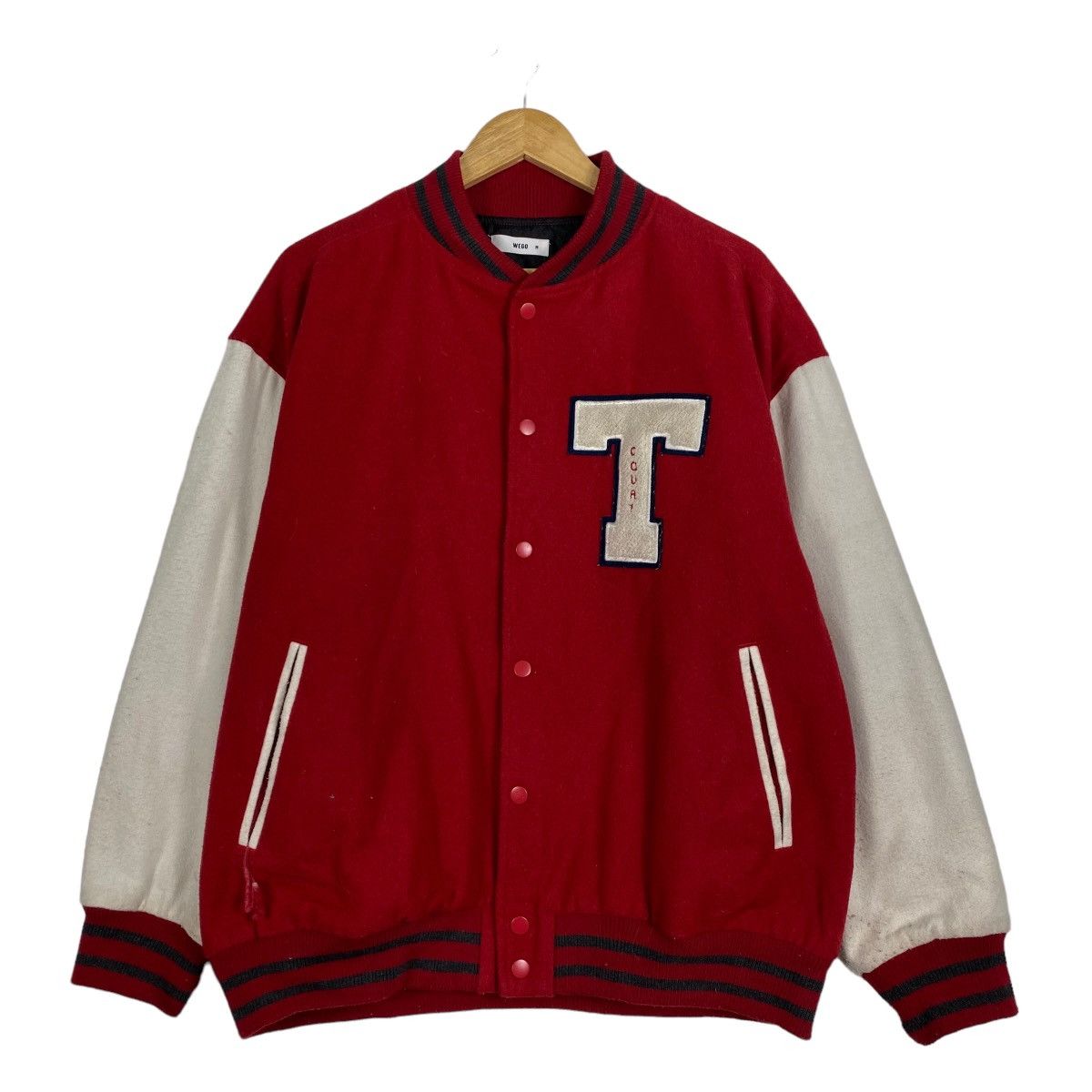 Wego T-Court varsity wool jacket