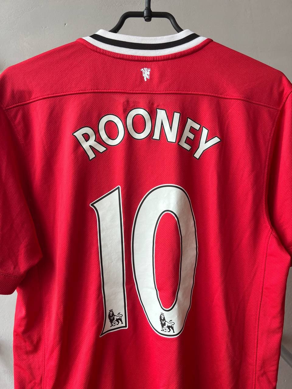Nike 2010/11 MANCHESTER UNITED #10 ROONEY NIKE HOME SOCCER JERSEY Size US M / EU 48-50 / 2 - 14 Thumbnail