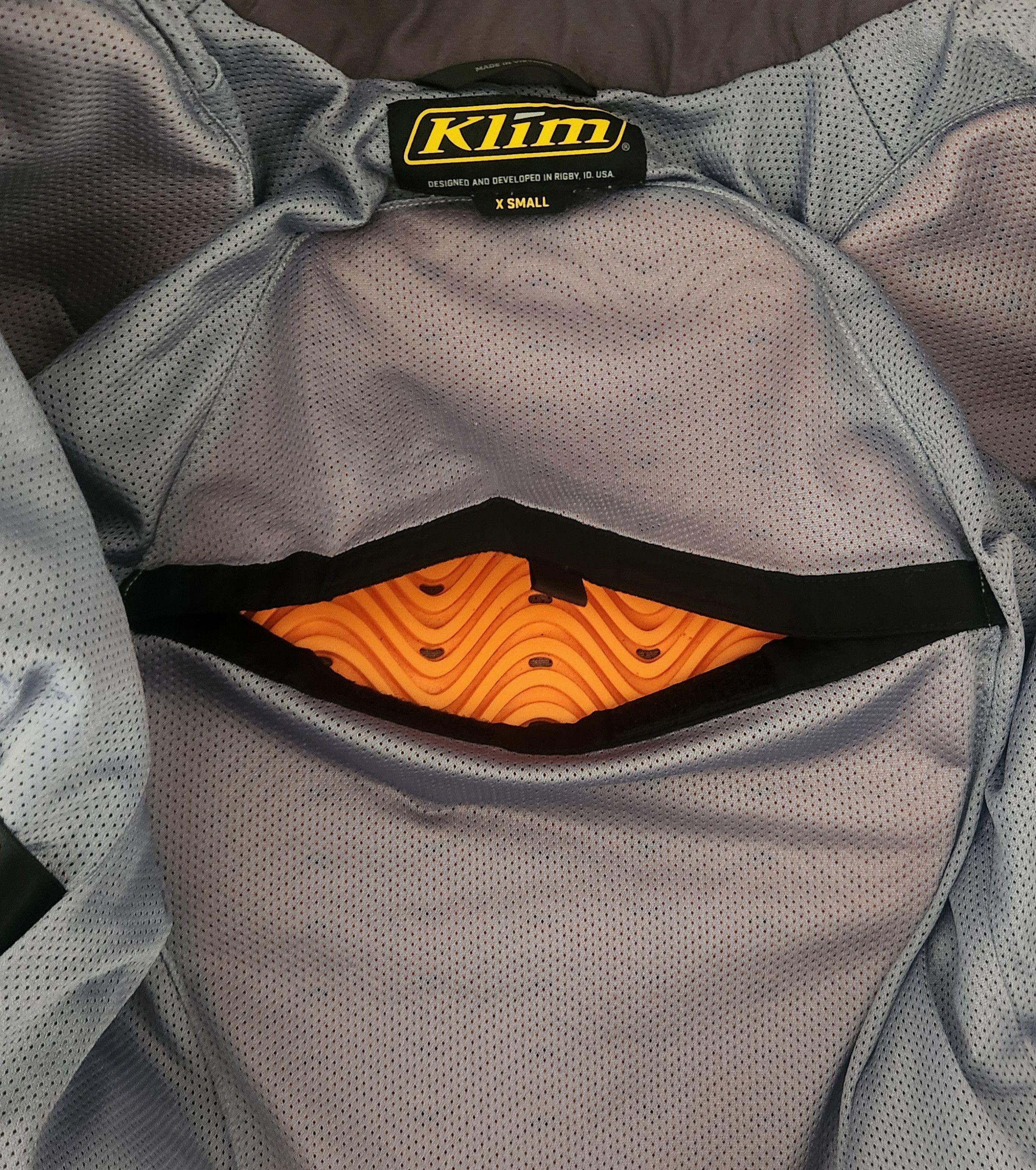 Other Klim Induction Cool Gray Mesh D30 Armored Motorcycle Jacket Size XS / US 0-2 / IT 36-38 - 12 Thumbnail