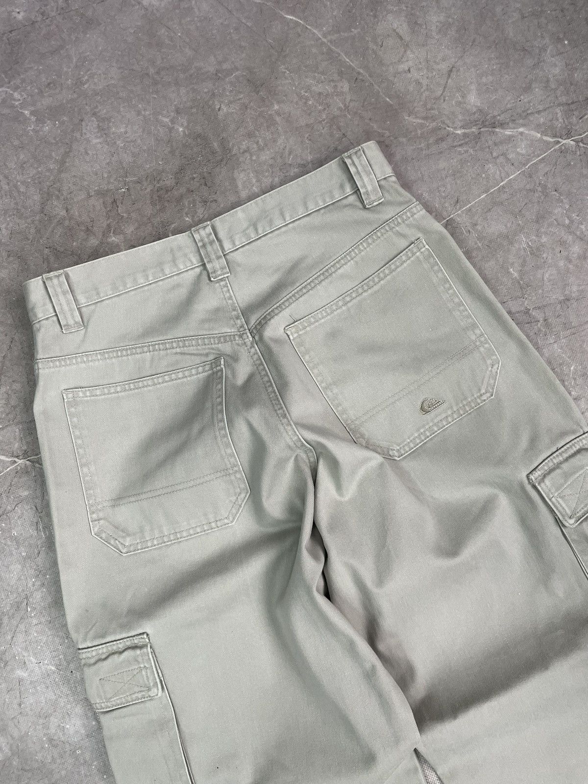Quiksilver Surf style cargo carpenter retro pants Quiksilver USA y2k Size US 30 / EU 46 - 11 Thumbnail