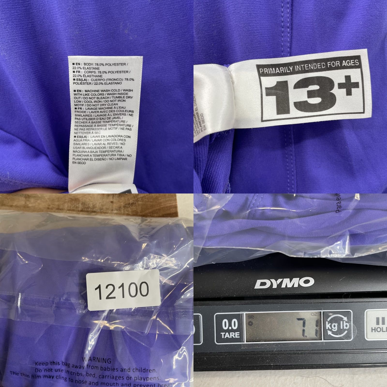 Salomon Salomon Activewear Top Women's Small Purple Assymetrical Hem Athleisure Gorpcore Shirt Women Small Purple Salomon Activewear Top Size S / US 4 / IT 40 - 8 Thumbnail