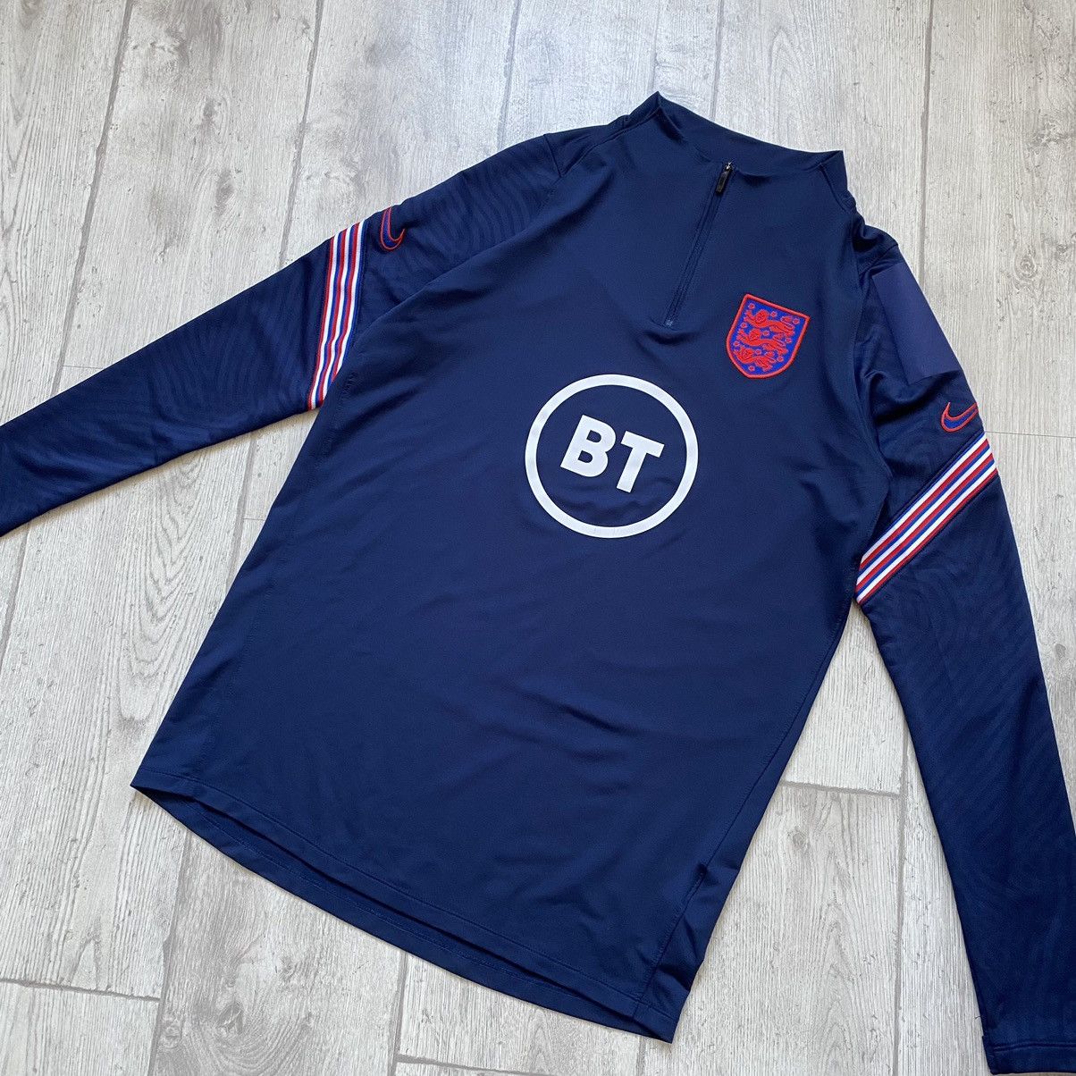 Nike ⚽️ Blokcore Nike England jersey Track top long sleeve Drill Size US M / EU 48-50 / 2 - 7 Thumbnail