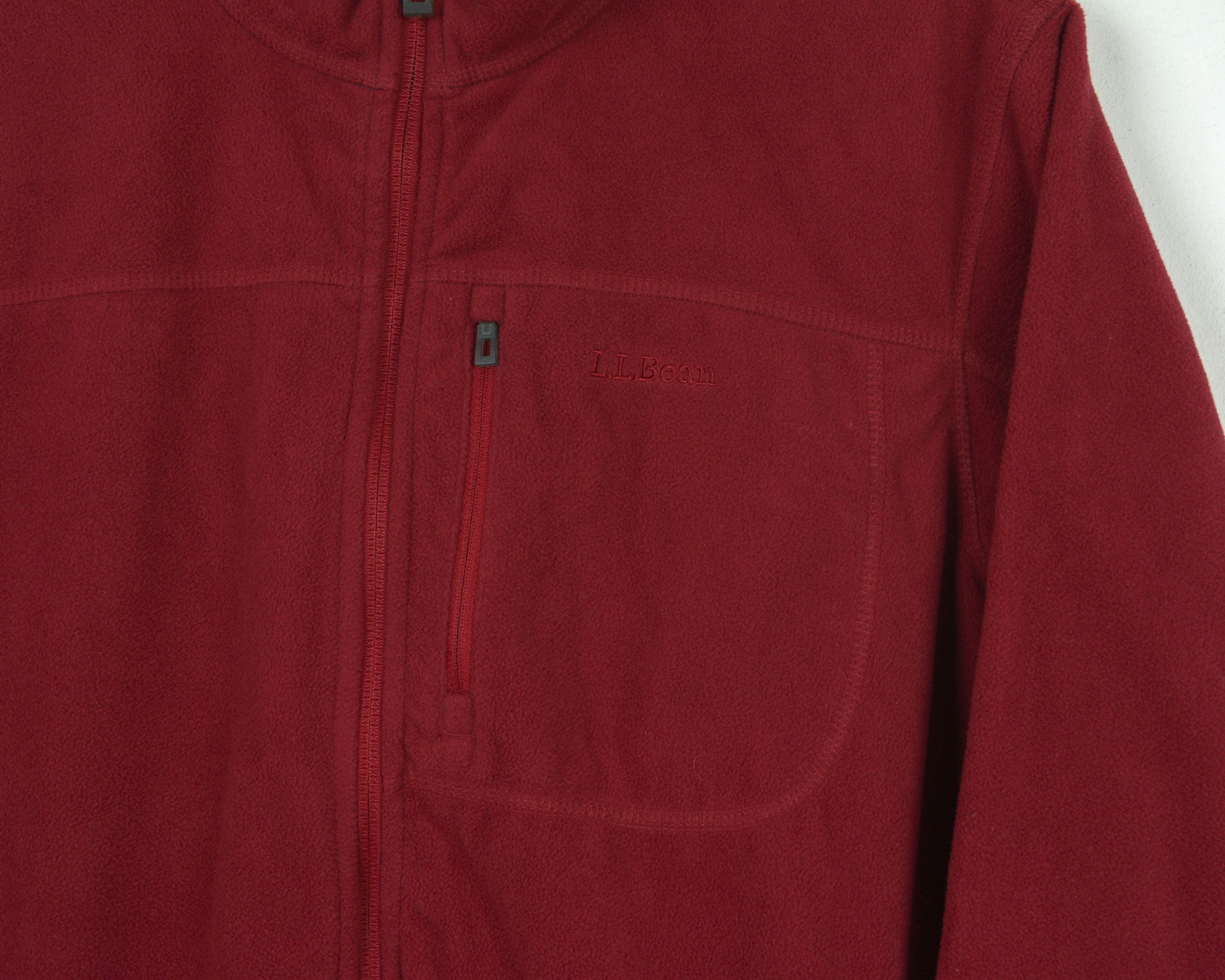 L.L. Bean Windblock Women XL Fleece Jumper Jacket Zip Windbreaker Size XL / US 12-14 / IT 48-50 - 3 Thumbnail