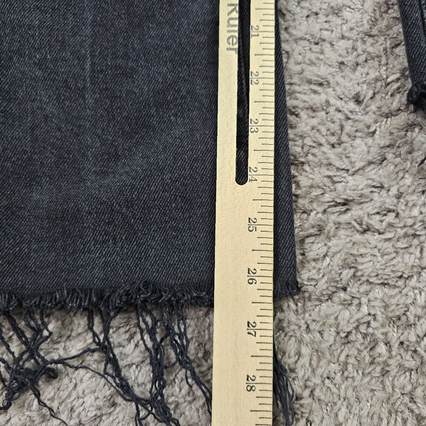 Madewell VINTAGE Madewell Jeans Women's Bootcut Denim High Rise Stretch 26 Black 24x27 Cali Demi Womens Size 26" / US 2 / IT 38 - 6 Thumbnail