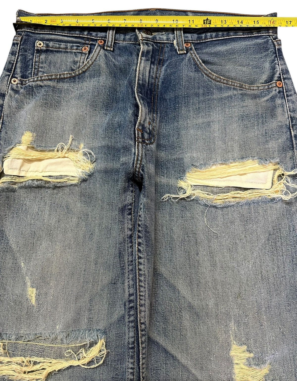 Levi's Vintage 80s Levis 503 Faded Wash Distressed Style Baggy Jean Size US 32 / EU 48 - 11 Thumbnail