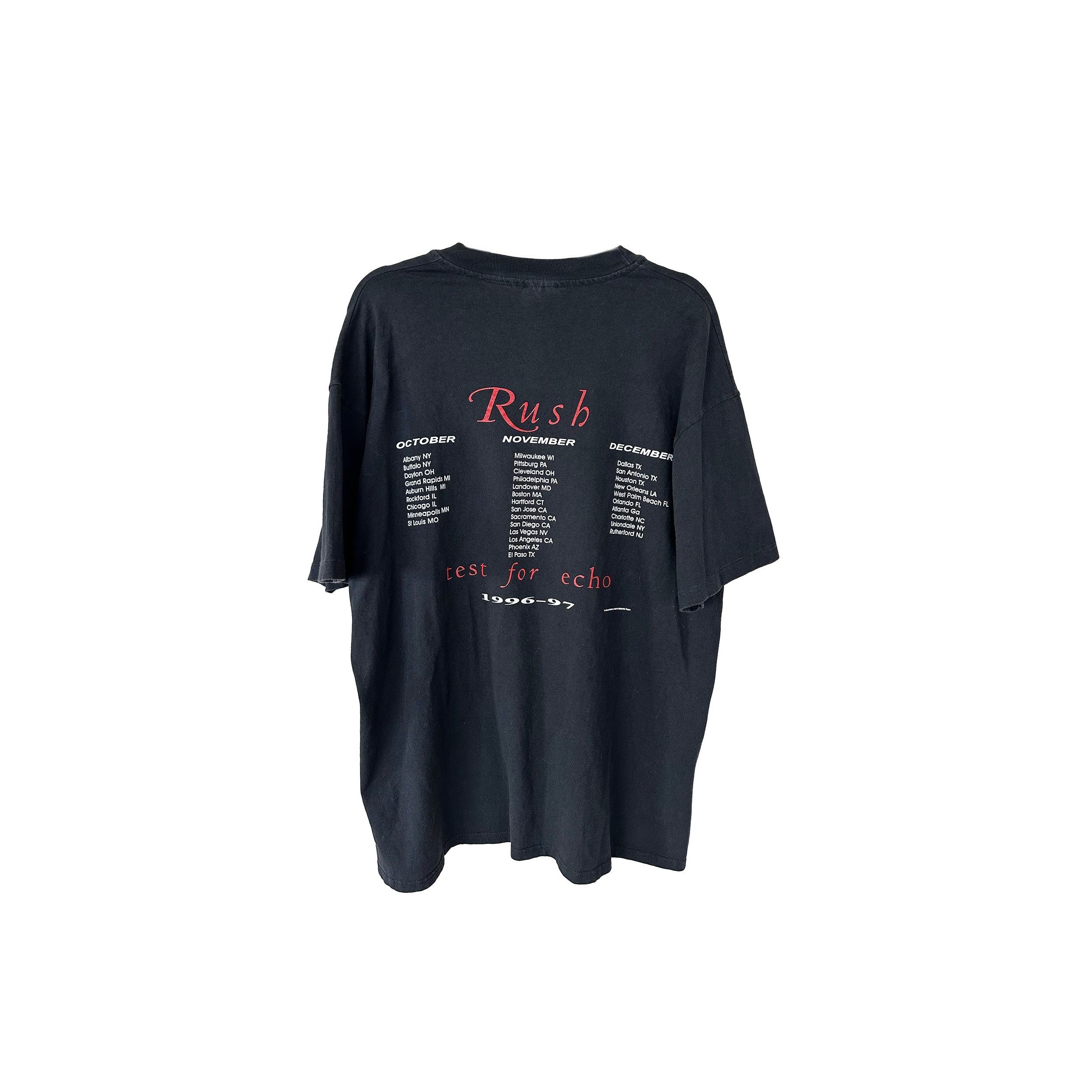 Vintage VINTAGE RUSH TEST FOR ECHO TOUR TEE Size US XL / EU 56 / 4 - 2 Thumbnail