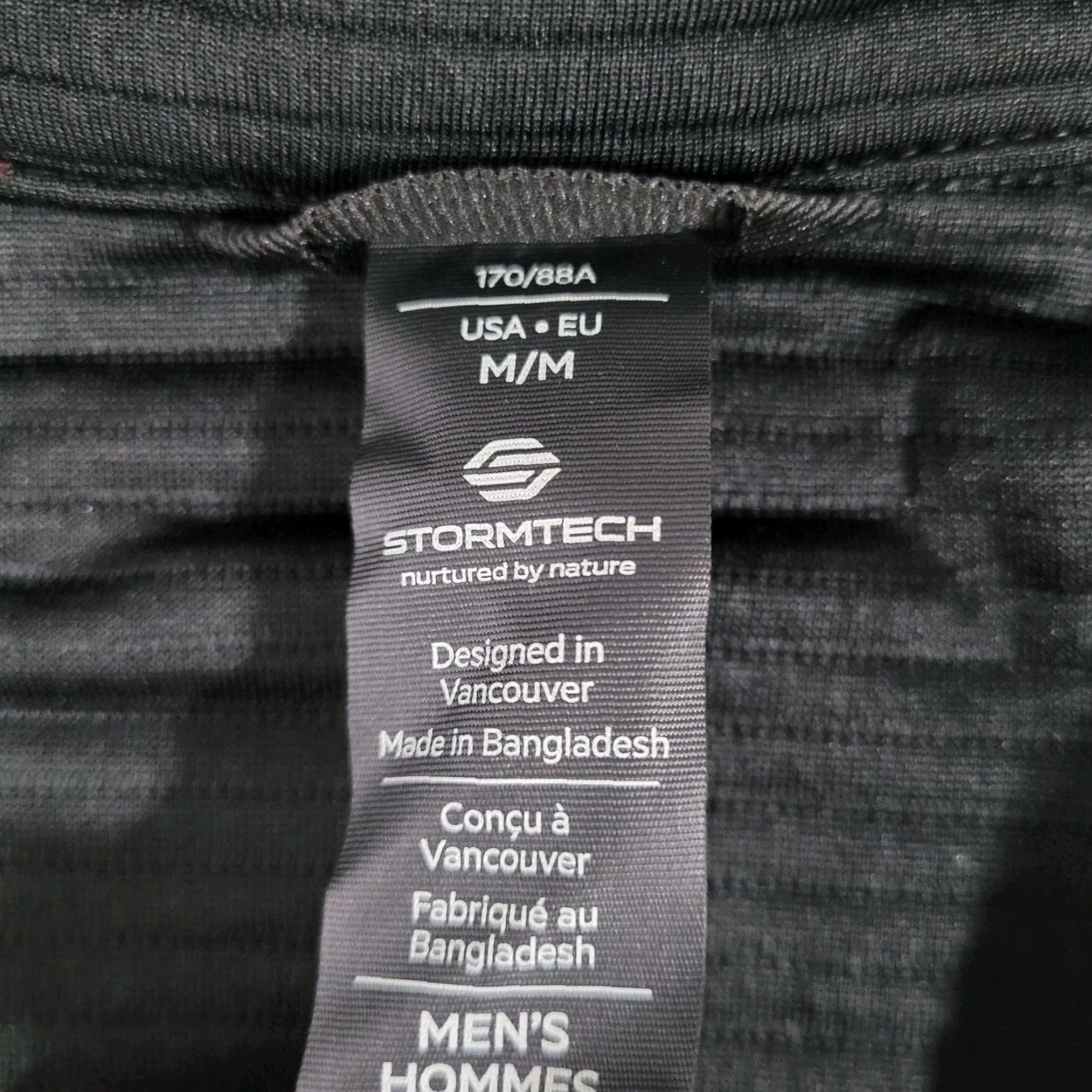 Stormtech Stormtech Jacket Black Lightweight Full Zip Mock Neck M Mens Medium Zip Up Coat Size US M / EU 48-50 / 2 - 3 Thumbnail
