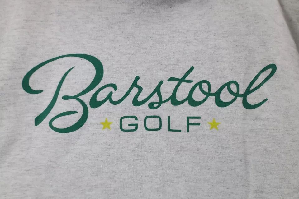 Champion × Vintage Champion Barstool Sports Golf Hoodie Sweatshirt Heather Gray Size US L / EU 52-54 / 3 - 5 Thumbnail