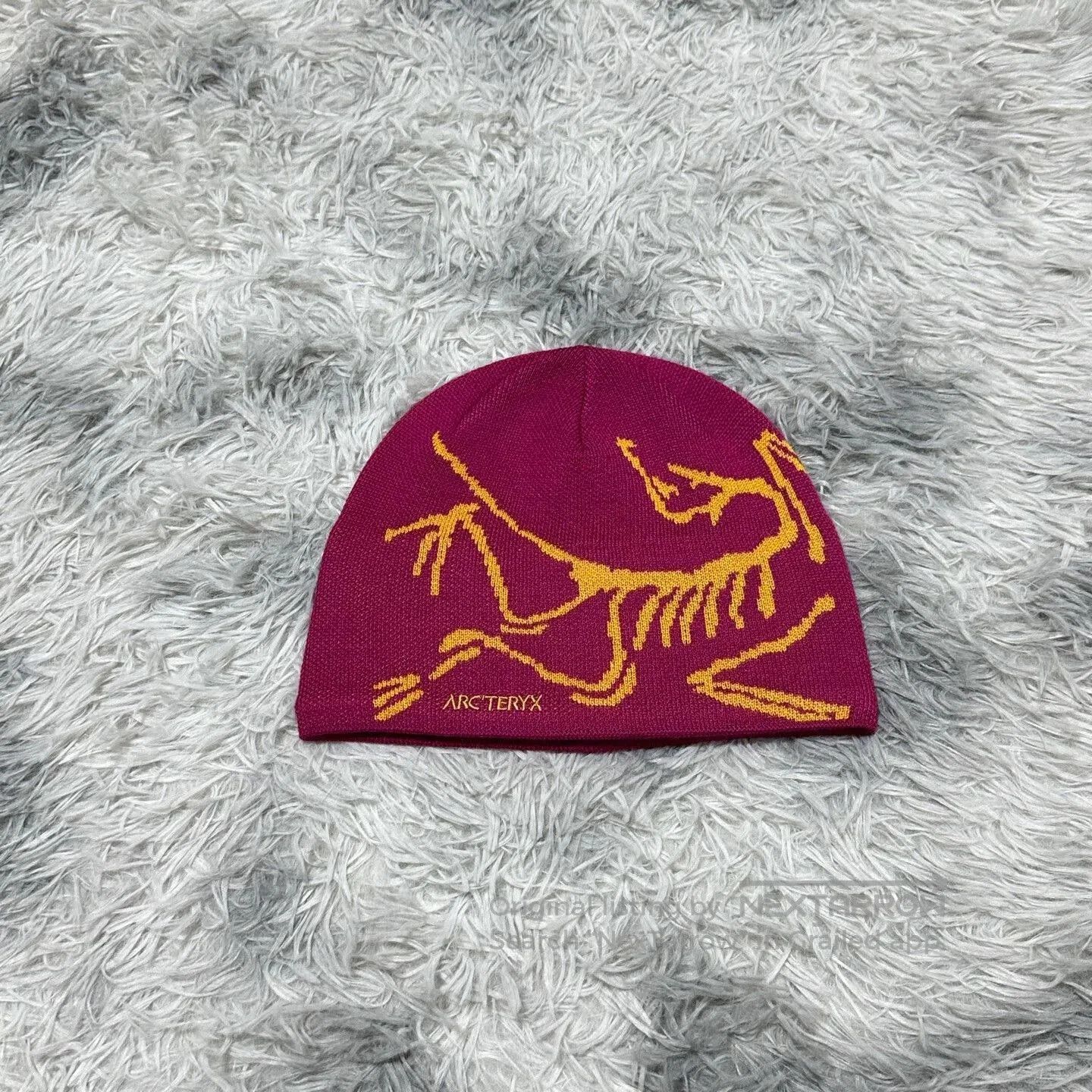 arcteryx bird head toque winter hat.