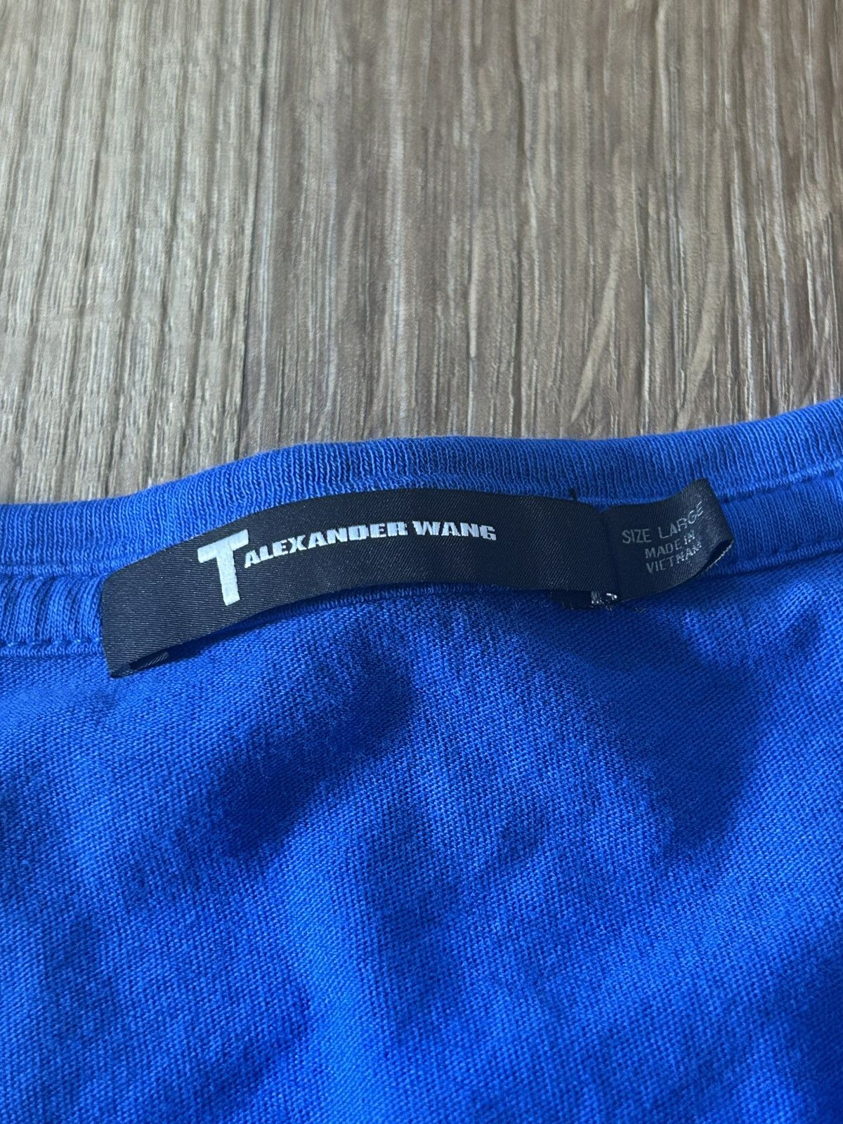T by Alexander Wang T by Alexander Wang Blue Tee Size US L / EU 52-54 / 3 - 3 Thumbnail