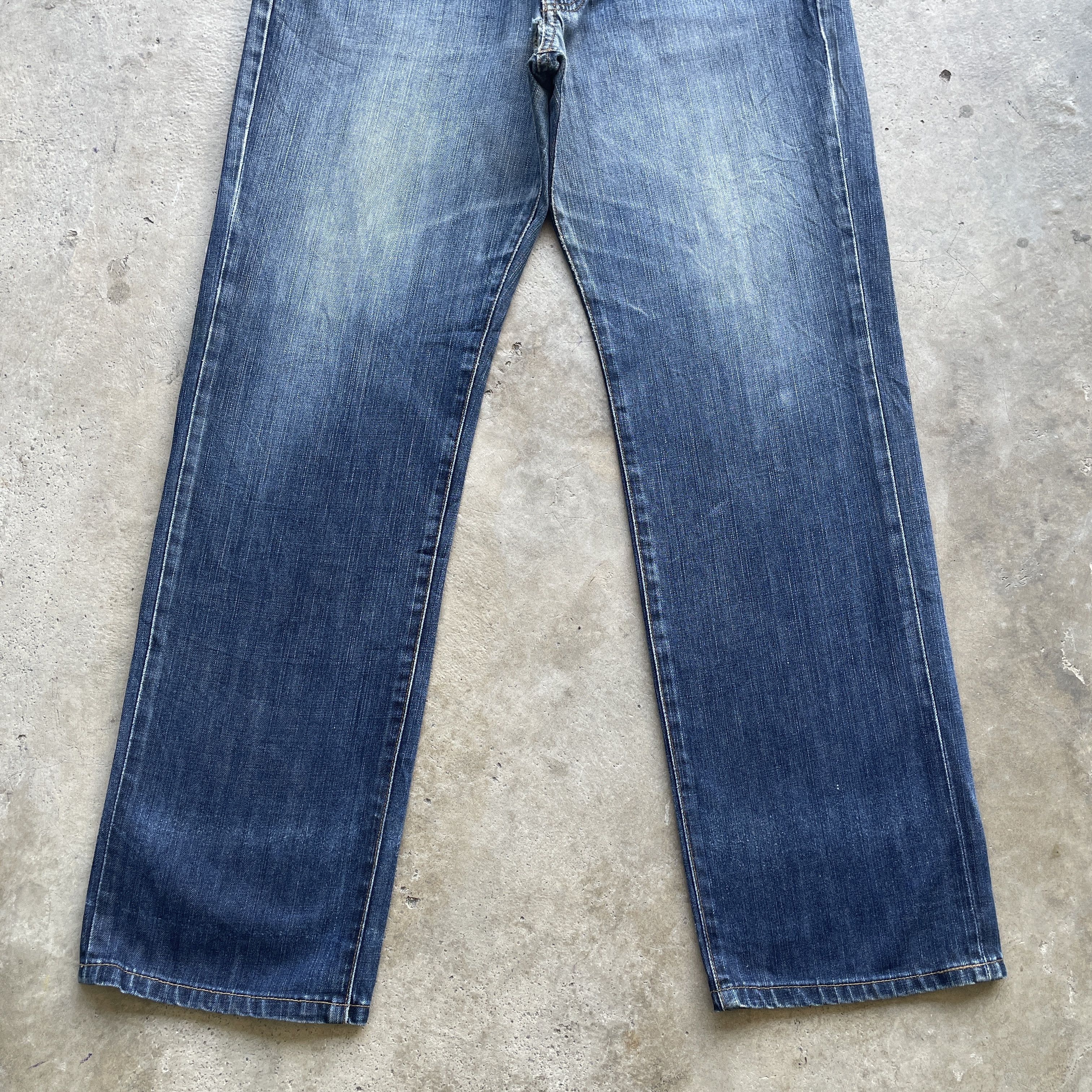 Edwin W34x32 Vintage Edwin 503 Regular Jeans Faded Denim Pants Size US 34 / EU 50 - 4 Thumbnail