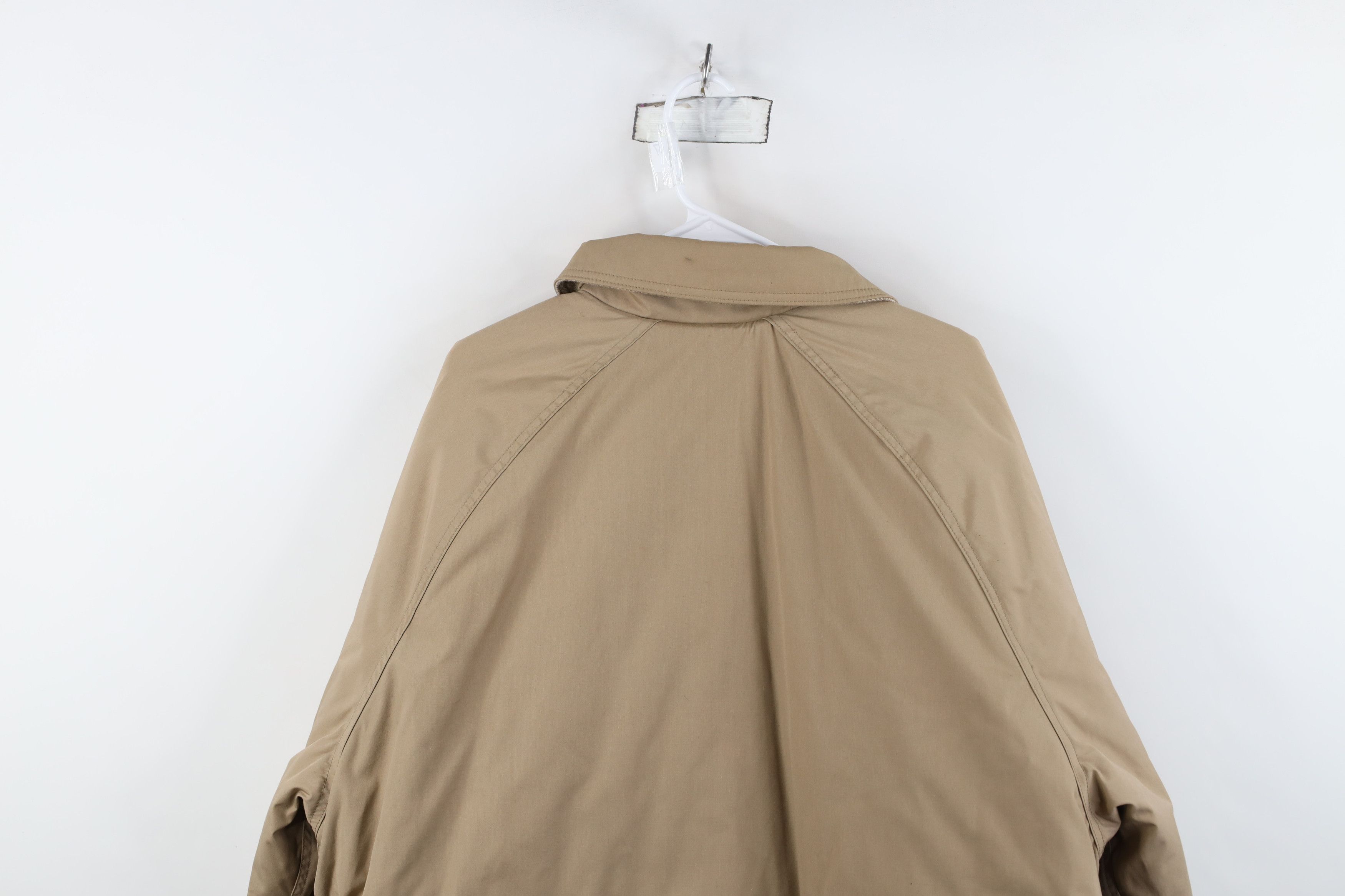 Woolrich Woolen Mills Vintage 90s Woolrich Wool Lined Trench Coat Parka Jacket USA Size US XL / EU 56 / 4 - 13 Thumbnail