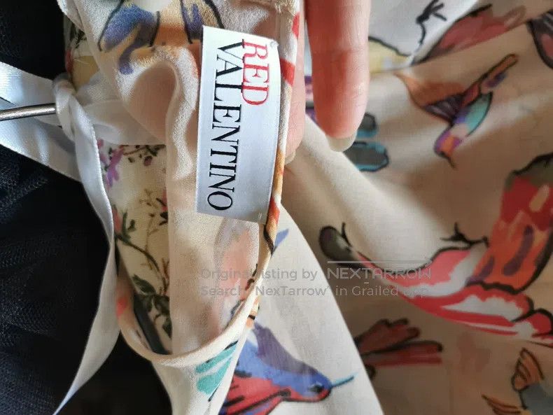 Valentino Valentino Bird print dress Size S / US 4 / IT 40 - 3 Thumbnail