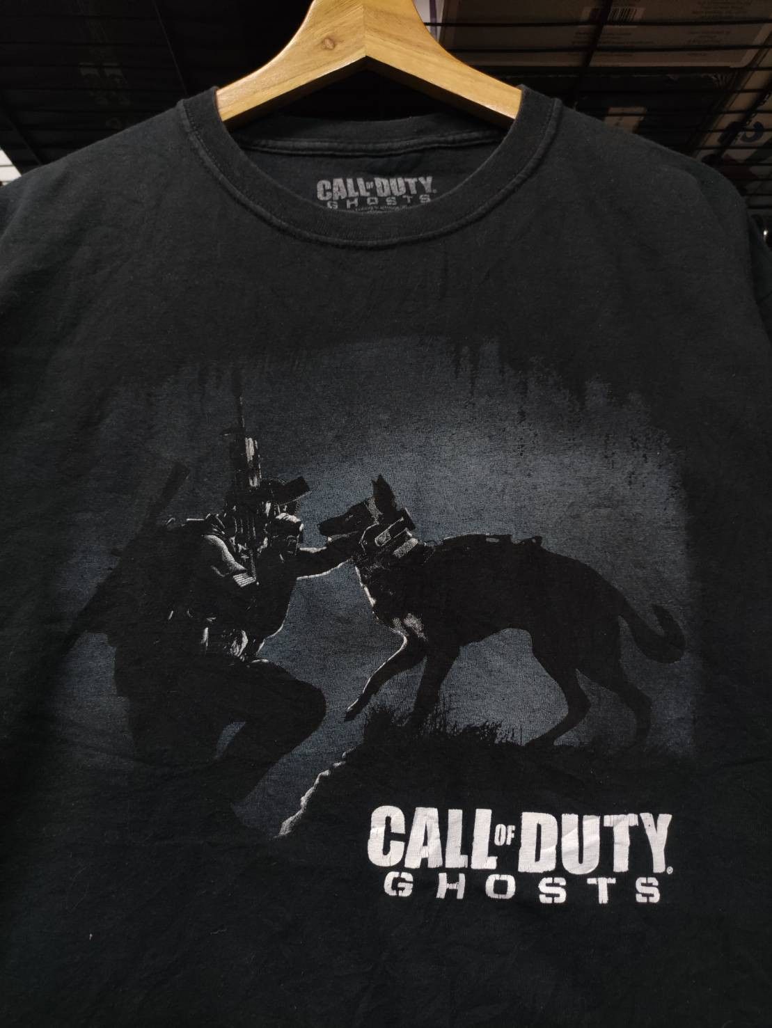 Playstation Rare! Call Of Duty " Ghosts " Game Promo T-Shirt Size US L / EU 52-54 / 3 - 1 Thumbnail