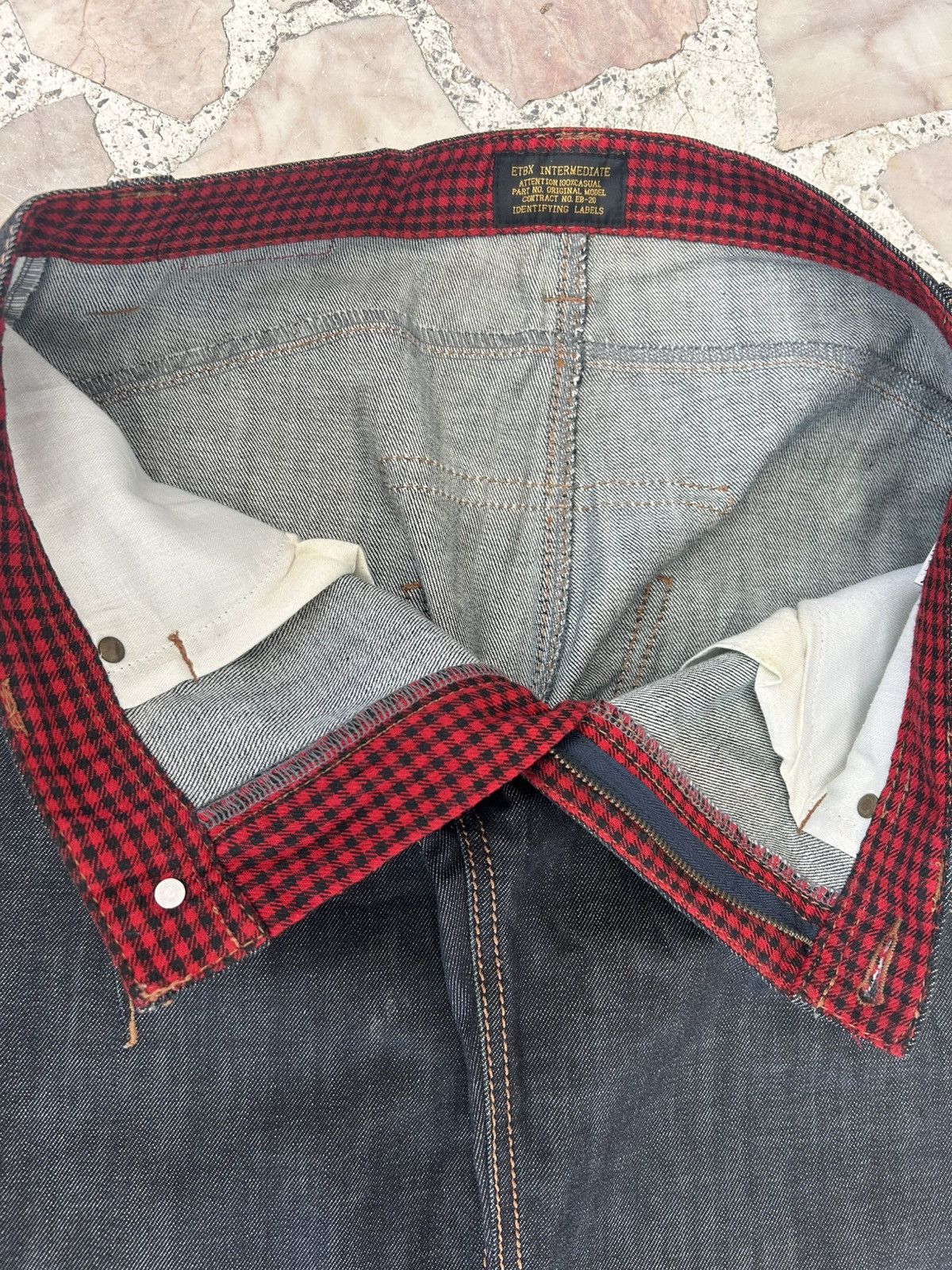 Japanese Brand ETBX Japan Vintage Denim Size US 33 - 8 Thumbnail
