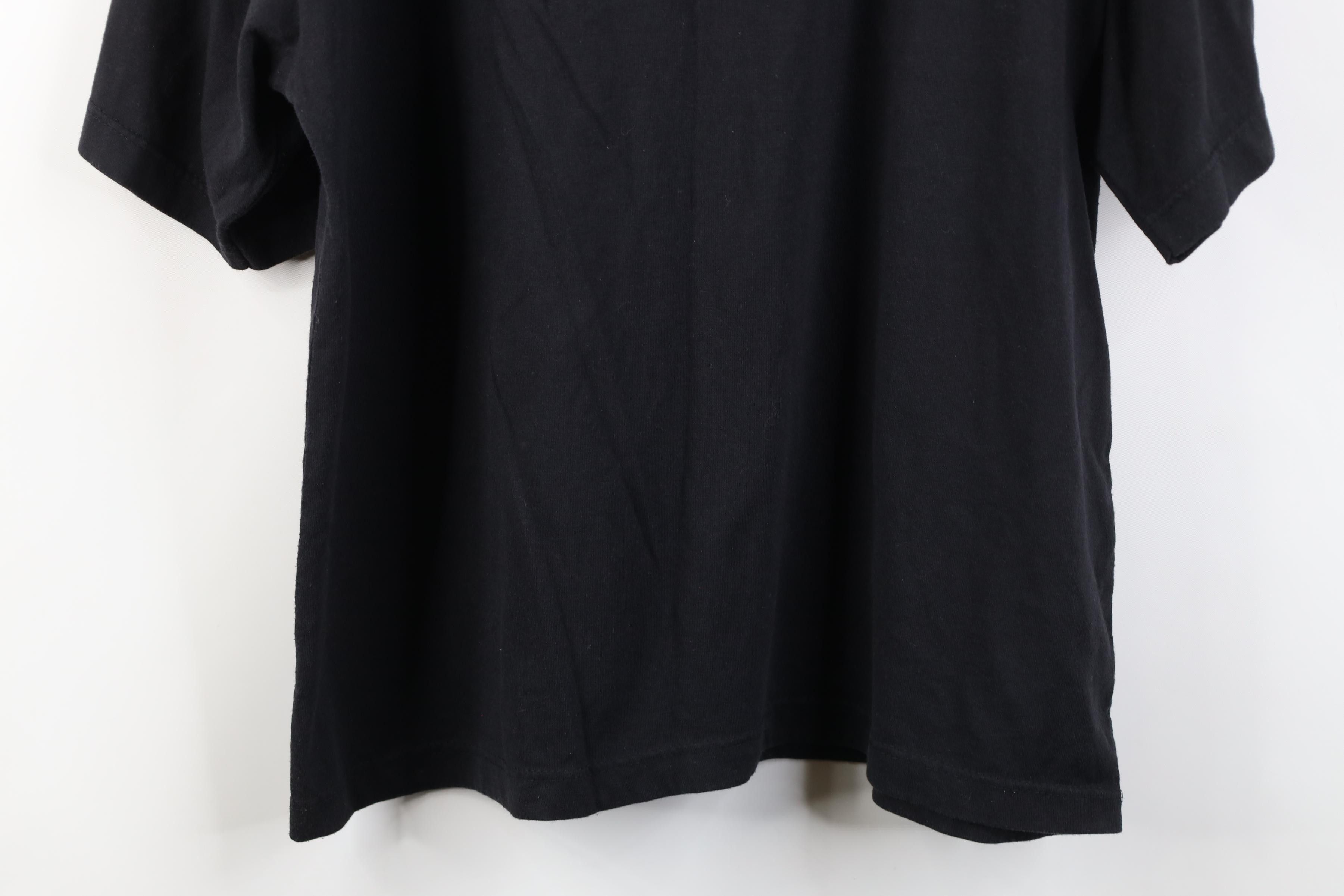 Vintage Vintage 90s Streetwear Pocket Short Sleeve T-Shirt Black USA Size XL / US 12-14 / IT 48-50 - 11 Thumbnail