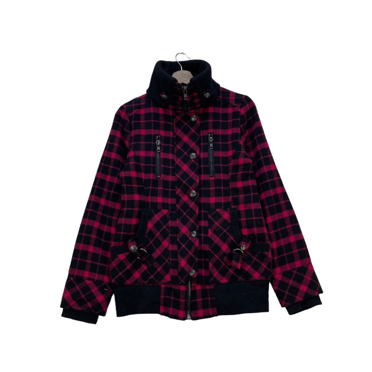If Six Was Nine Japanese Brand Cornflake Checked Jacket Size M / US 6-8 / IT 42-44 - 1 Thumbnail