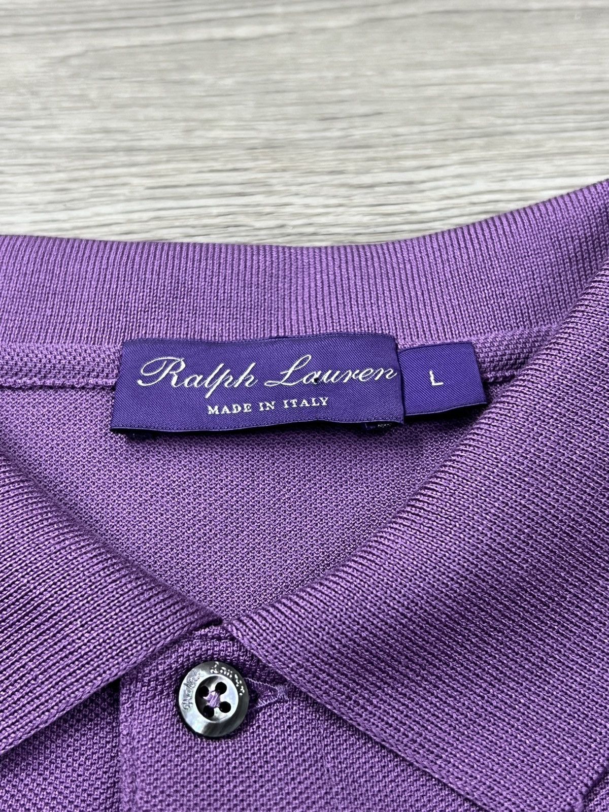 Ralph Lauren Purple Label Ralph Lauren Purple Label Made In Italy Men’s L Luxury Polo Size US L / EU 52-54 / 3 - 5 Thumbnail