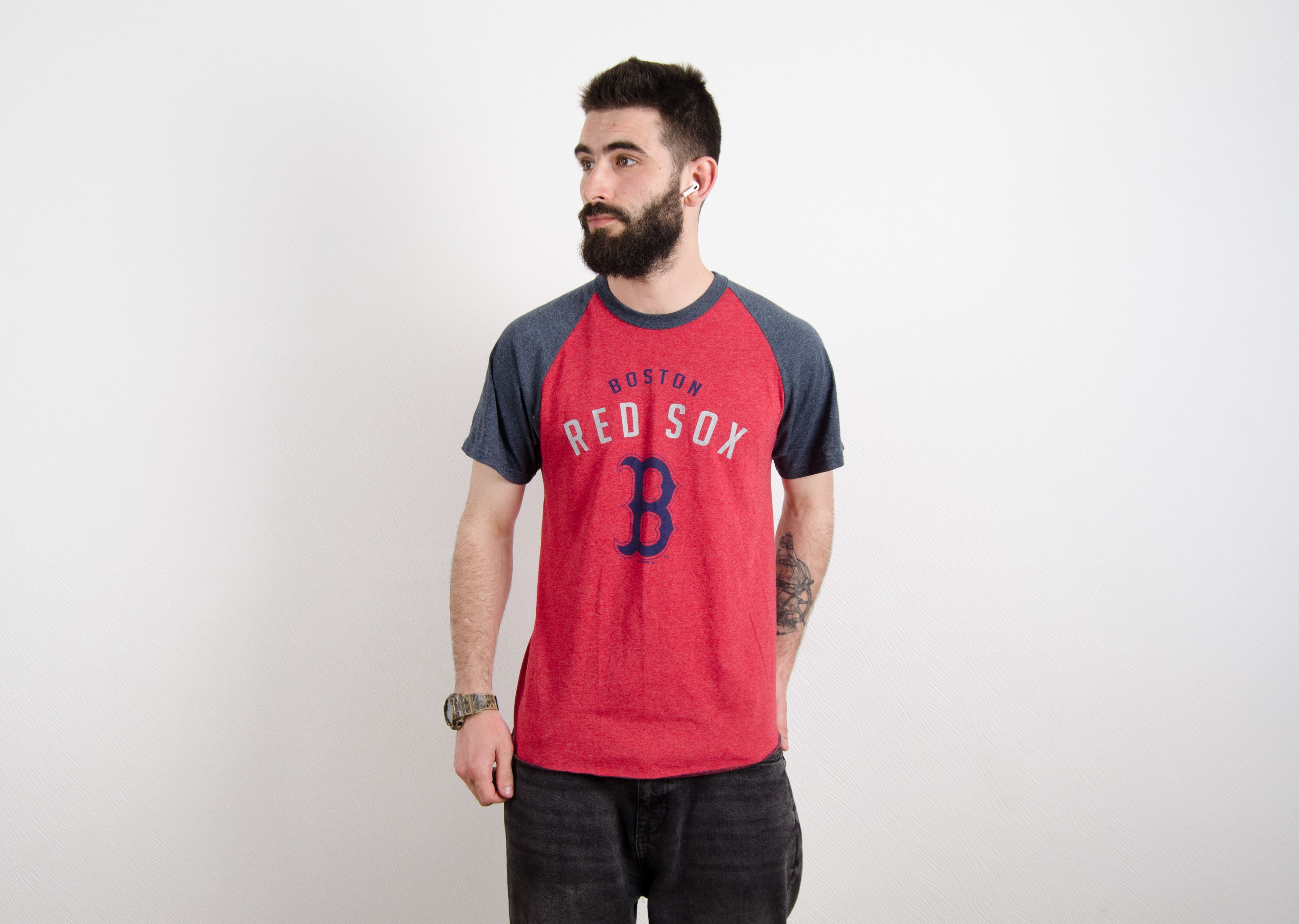 MLB Vintage 2006 Boston Red Sox MLB T Shirt Size US M / EU 48-50 / 2 - 1 Thumbnail