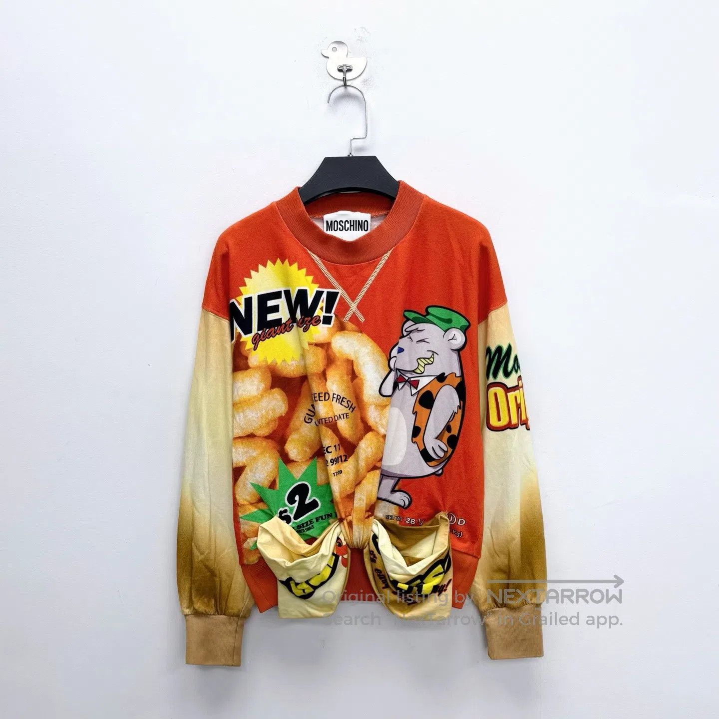 Moschino Moschino Snack Cartoon Pattern Letter Logo Tie-dyed Pocket Size XS / US 0-2 / IT 36-38 - 1 Thumbnail