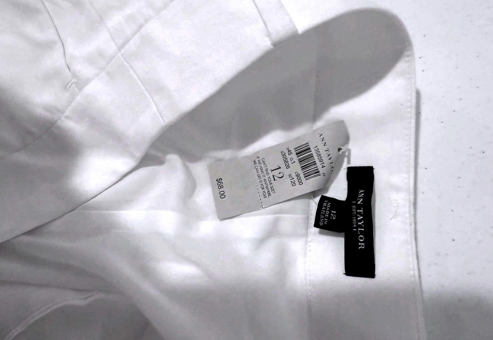 Ann Taylor Stylish White Linen Shorts from Ann Taylor Size 12 Size 34" / US 12 / IT 48 - 6 Thumbnail
