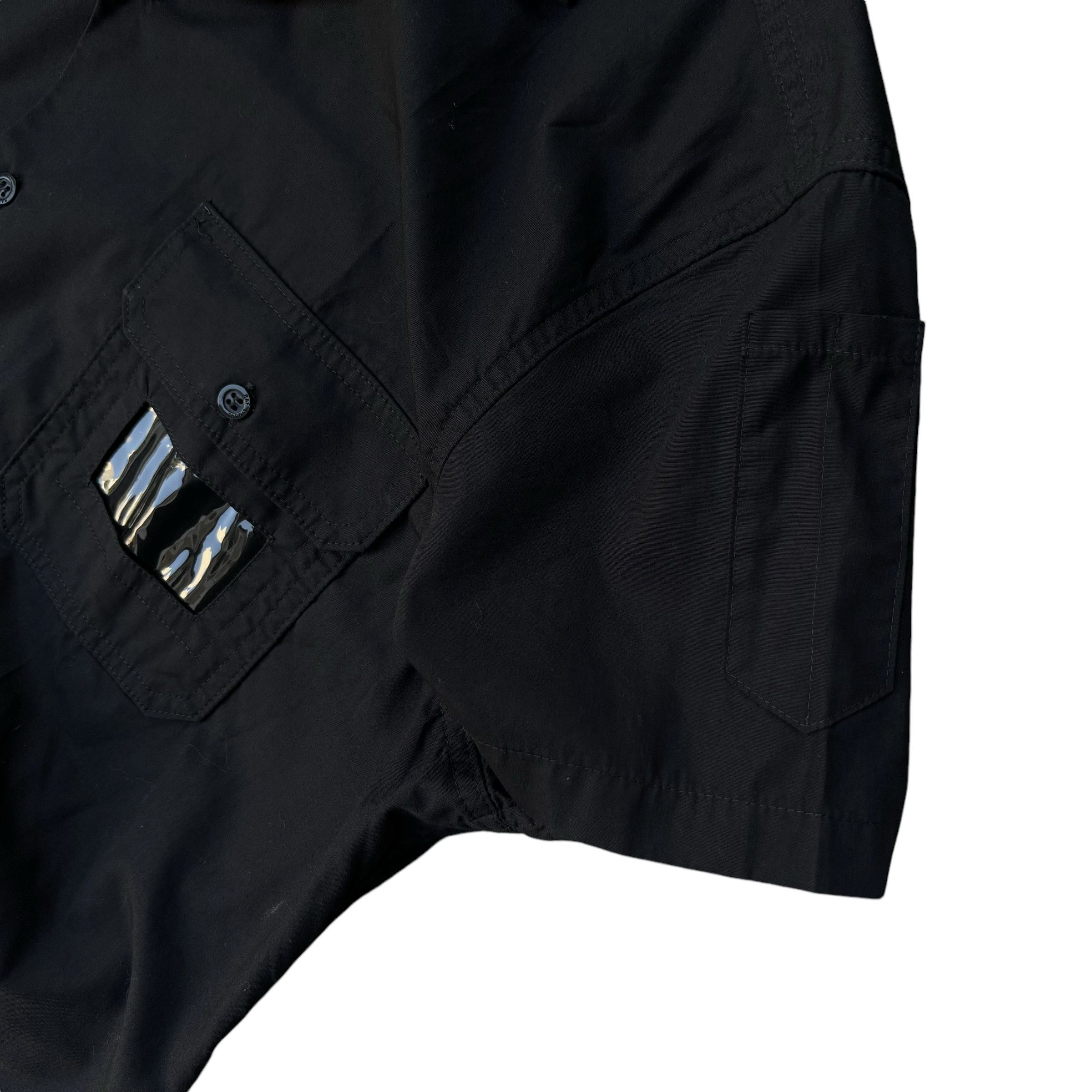 Raf Simons Raf Simons SS18 Short 2 Pockets Shirt Black Size US M / EU 48-50 / 2 - 6 Thumbnail