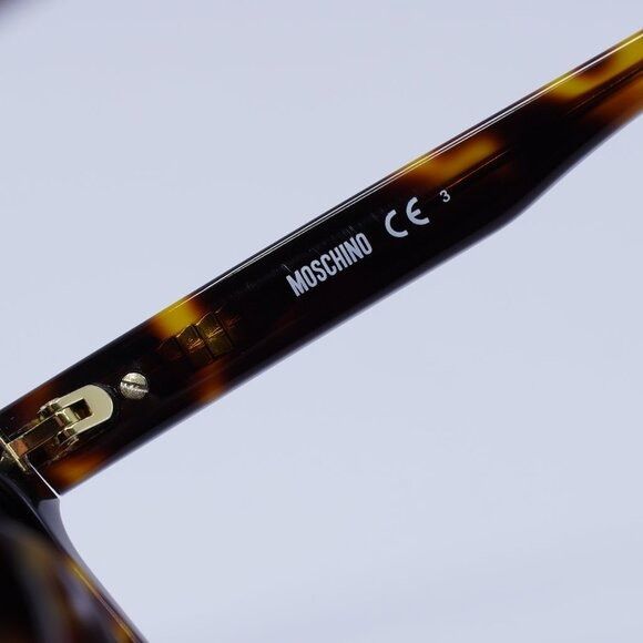Moschino Moschino MOS074/F/S 0086 HA Sunglasses Havana Square Frame Size ONE SIZE - 8 Thumbnail