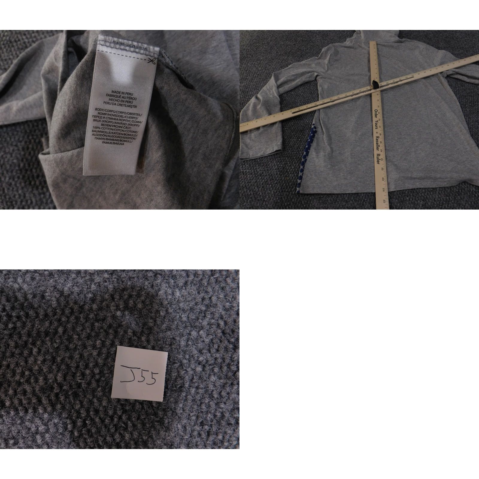 Polo Ralph Lauren Polo Ralph Lauren Hoodie Shirt Mens Small Gray Blue Graphic Long Sleeve Pullover Size US S / EU 44-46 / 1 - 9 Thumbnail