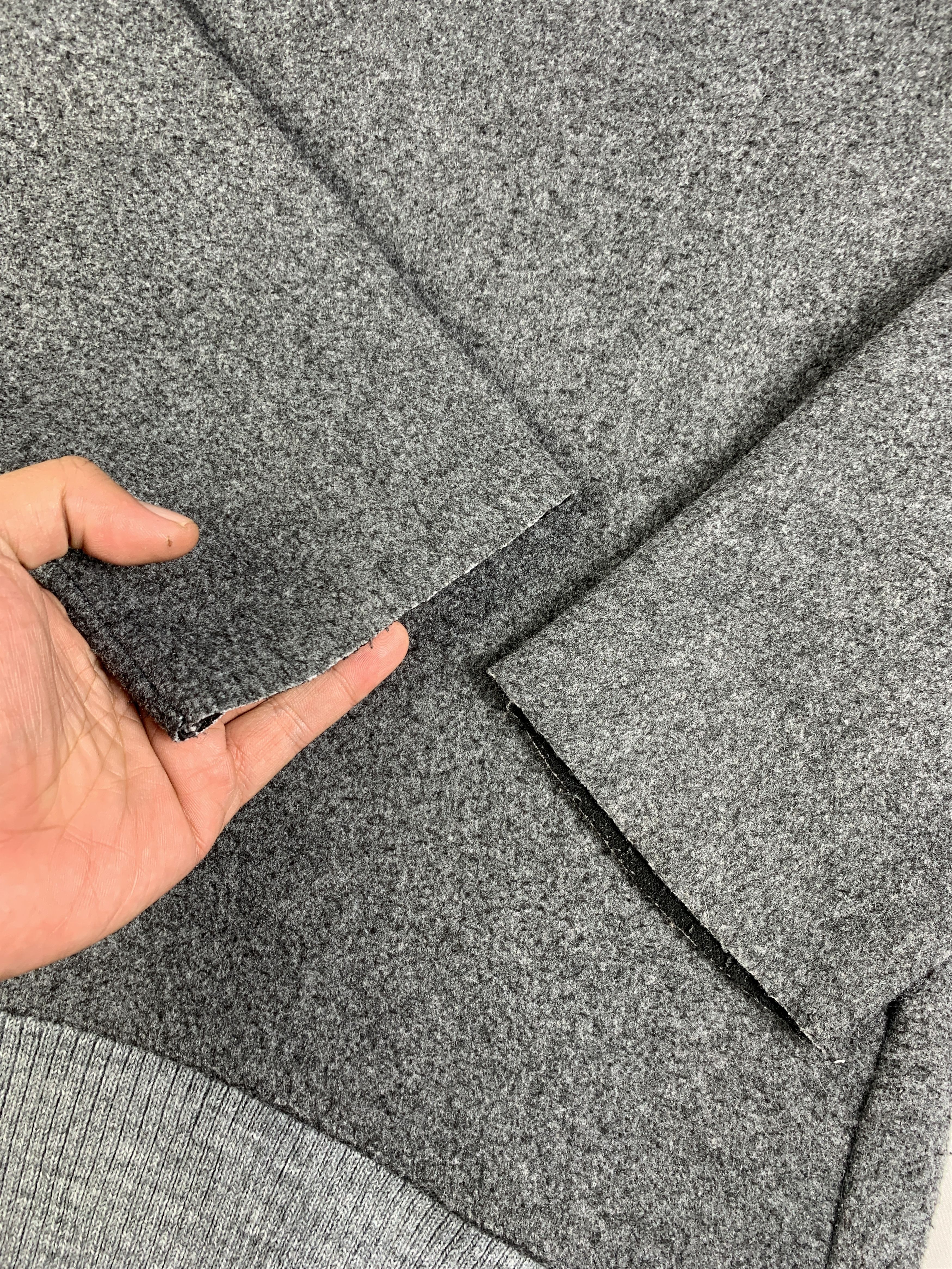 Codes Combine ::codes combine Charcoal Fleece Stiff Sweater (L) Size US L / EU 52-54 / 3 - 2 Thumbnail