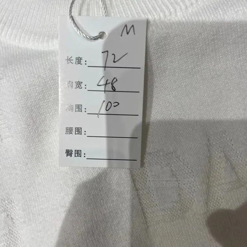 Louis Vuitton Louis Vuitton Summer White Cotton T. Size M / US 6-8 / IT 42-44 - 6 Thumbnail
